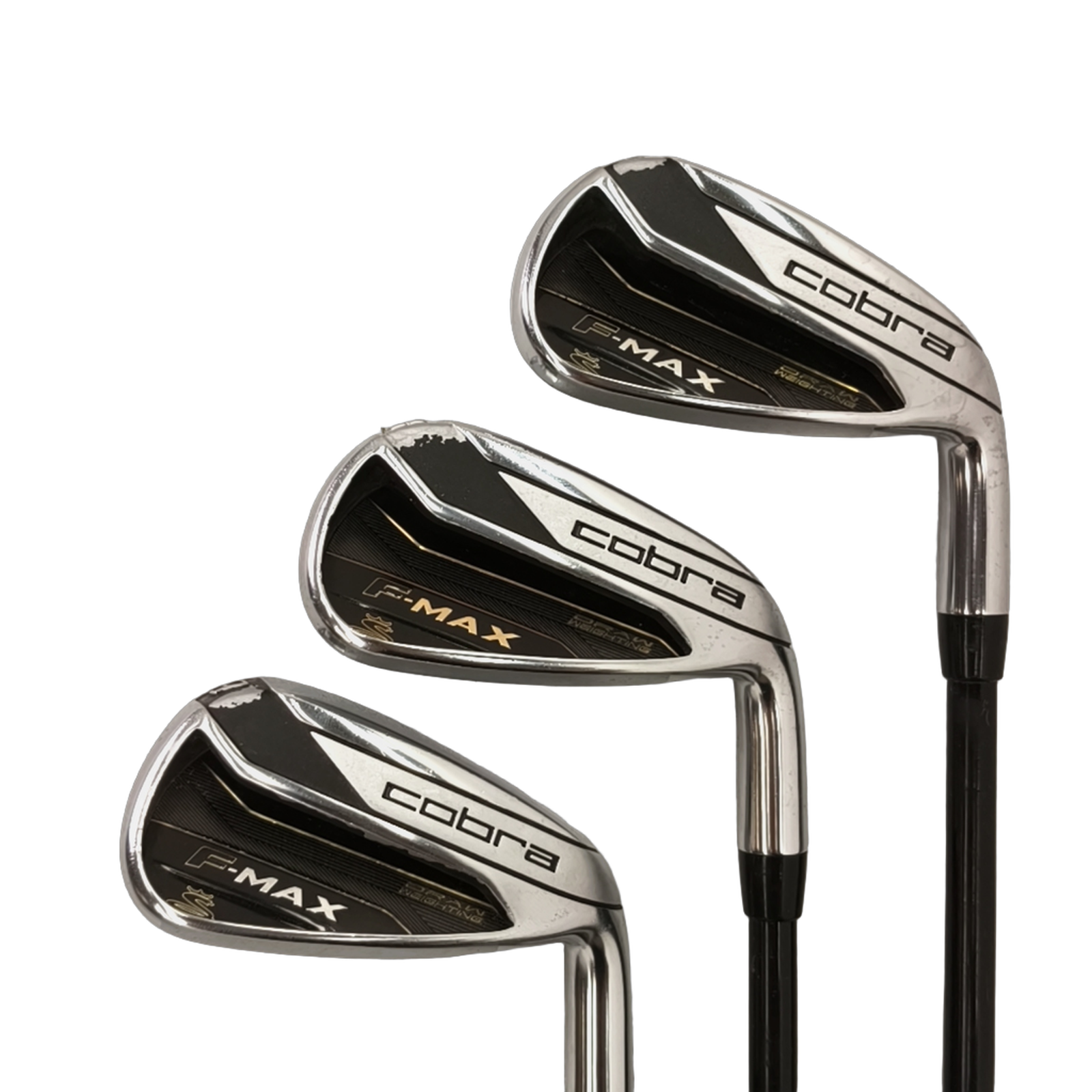 Cobra F-Max Jernsæt / 5-PW+GW / Flex Regular / Grafit [model:birefnet-general] [bg:handrolled]