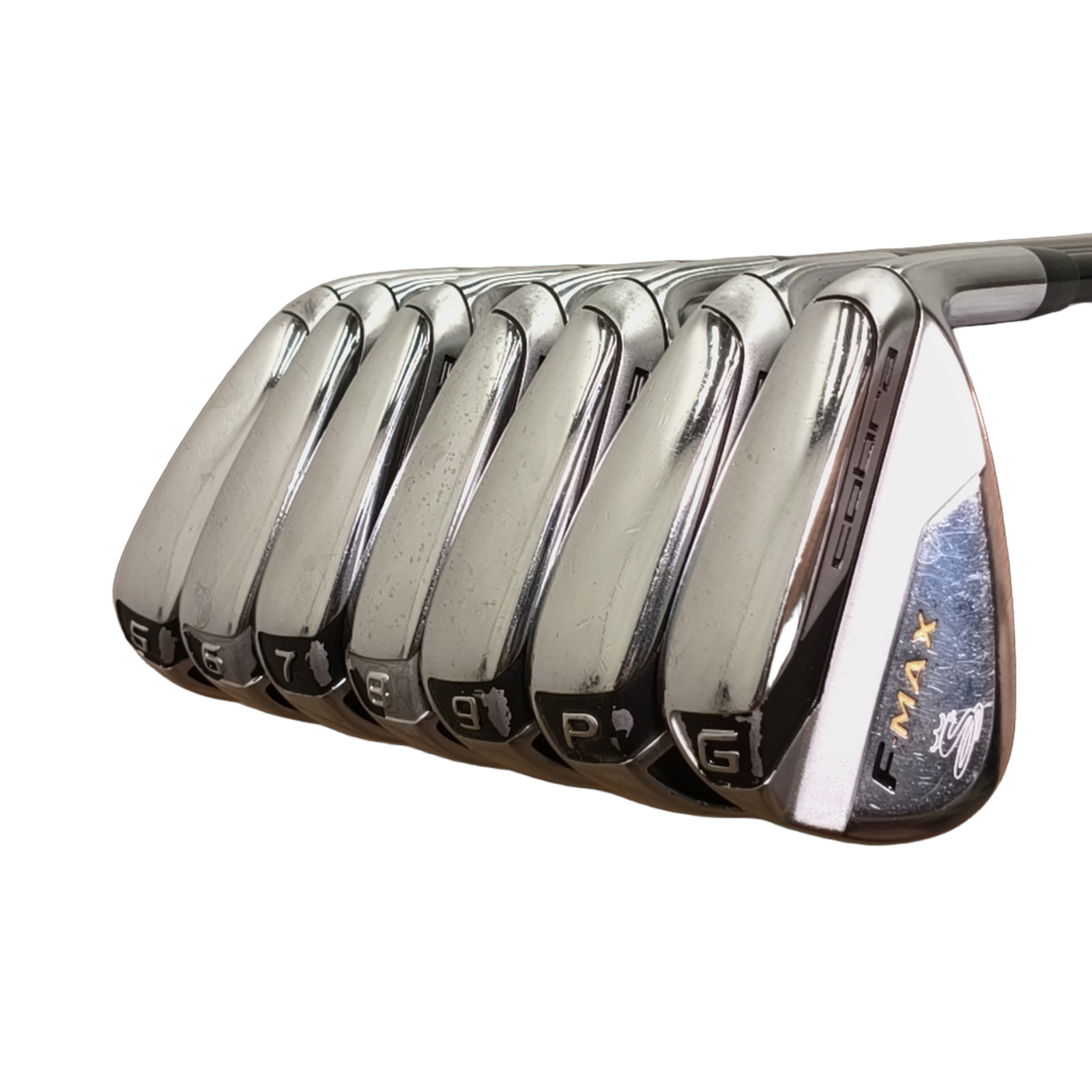 Cobra F-Max Jernsæt / 5-PW+GW / Flex Regular / Grafit [model:birefnet-general] [bg:handrolled]