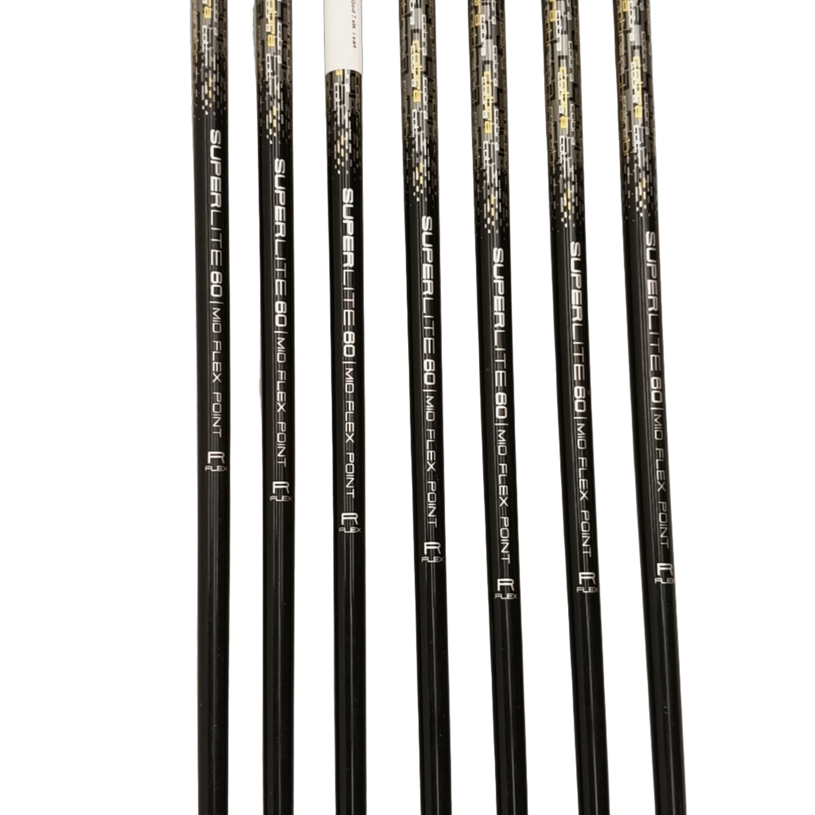 Cobra F-Max Jernsæt / 5-PW+GW / Flex Regular / Grafit [model:birefnet-general] [bg:handrolled]