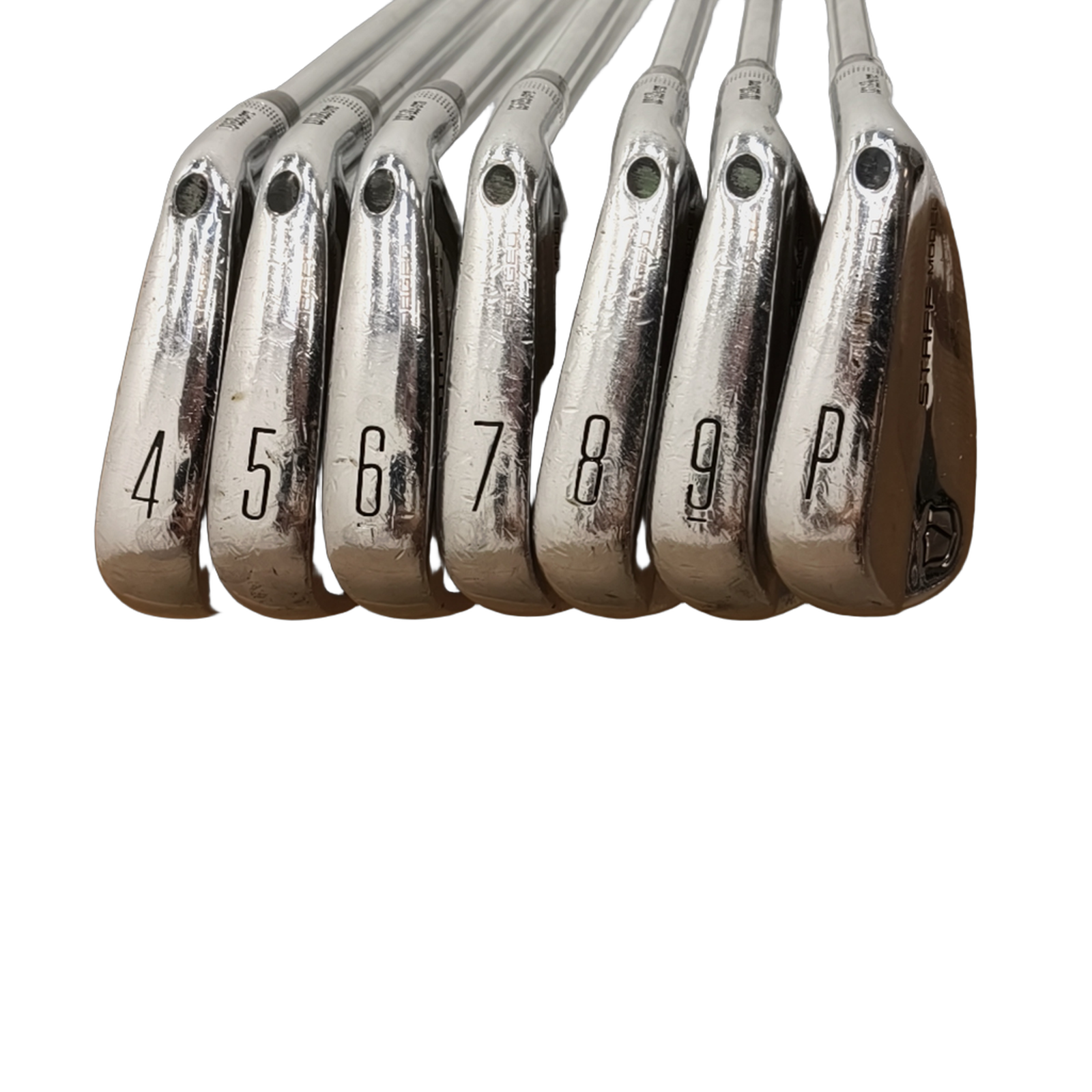 Wilson Staff Model Forged Jernsæt / 4-PW / Flex X-Stiff / Stål [model:birefnet-general] [bg:handrolled]