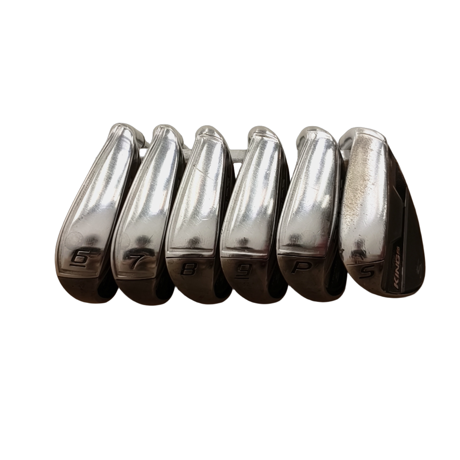 Cobra King F6 Jernsæt / 6-PW+SW / Flex Regular / Grafit [model:birefnet-general] [bg:handrolled]
