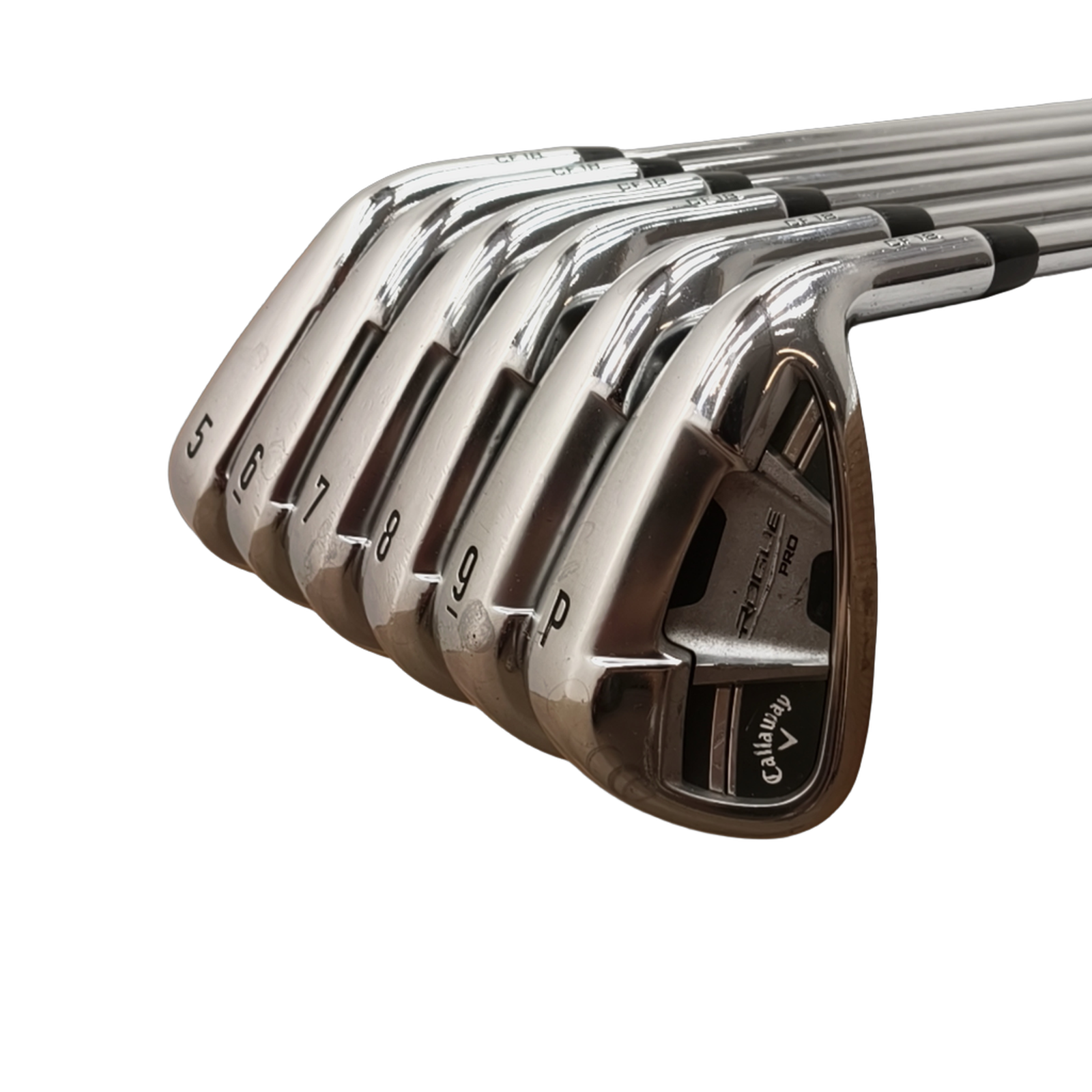 Callaway Rogue Pro Jernsæt / 5-PW / Flex Stiff / Stål [model:birefnet-general] [bg:handrolled]
