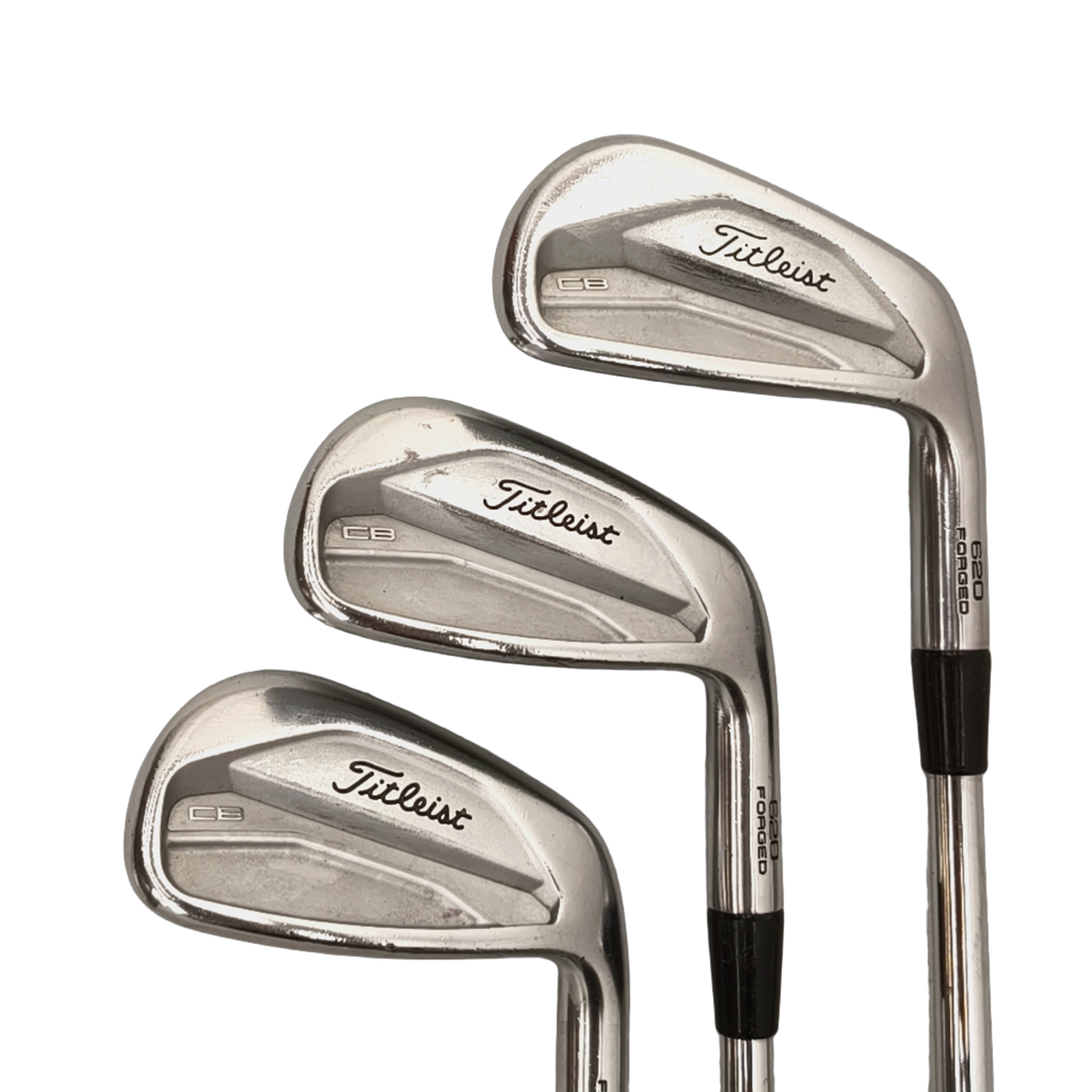 Titleist CB 620 Jernsæt / 3-9i / Flex X-Stiff / Stål [model:birefnet-general] [bg:handrolled]