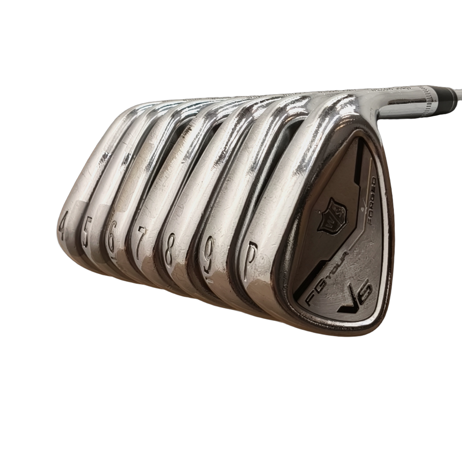 Wilson Staff FG Tour V6 Jernsæt / 4-PW / Flex Stiff / Stål [model:birefnet-general] [bg:handrolled]