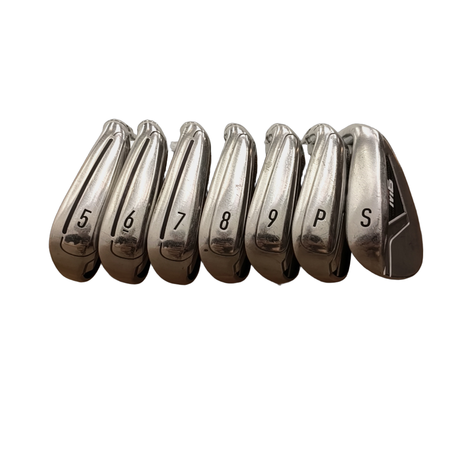 TaylorMade M6 Jernsæt / 5-PW+SW / Flex Regular / Grafit [model:birefnet-general] [bg:handrolled]