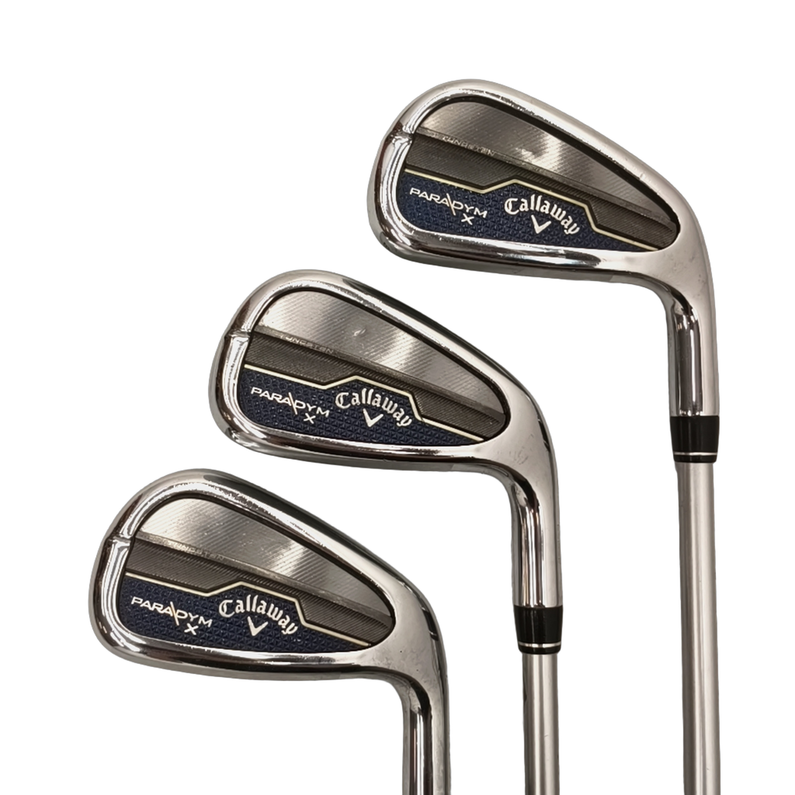 Callaway Paradym X Jernsæt / 5-PW / Flex A-flex / Grafit [model:birefnet-general] [bg:handrolled]