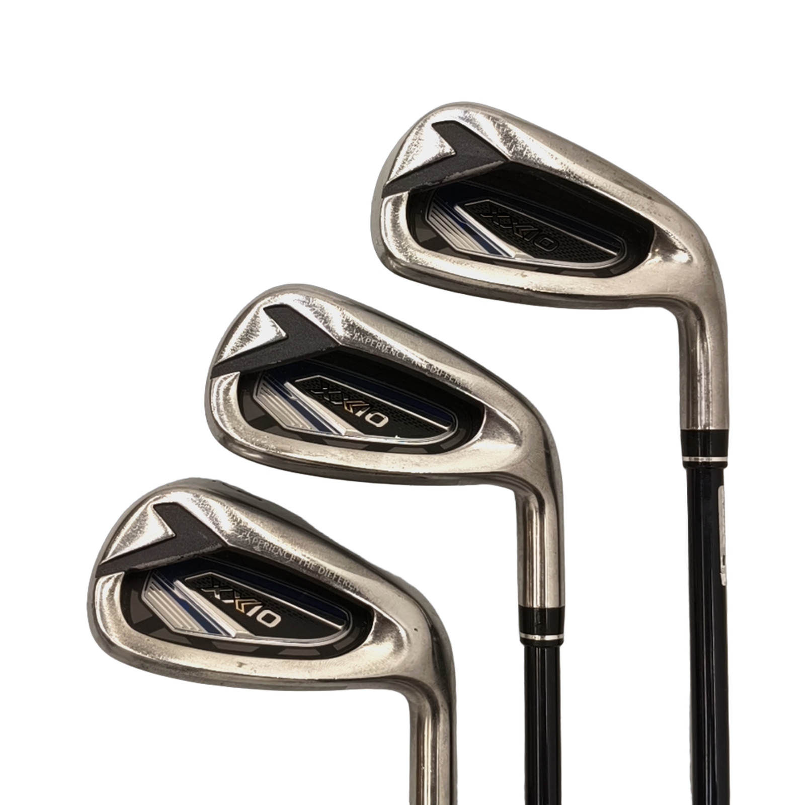 XXIO 12 Jernsæt / 6-PW / Flex Regular / Grafit [model:birefnet-general] [bg:handrolled]