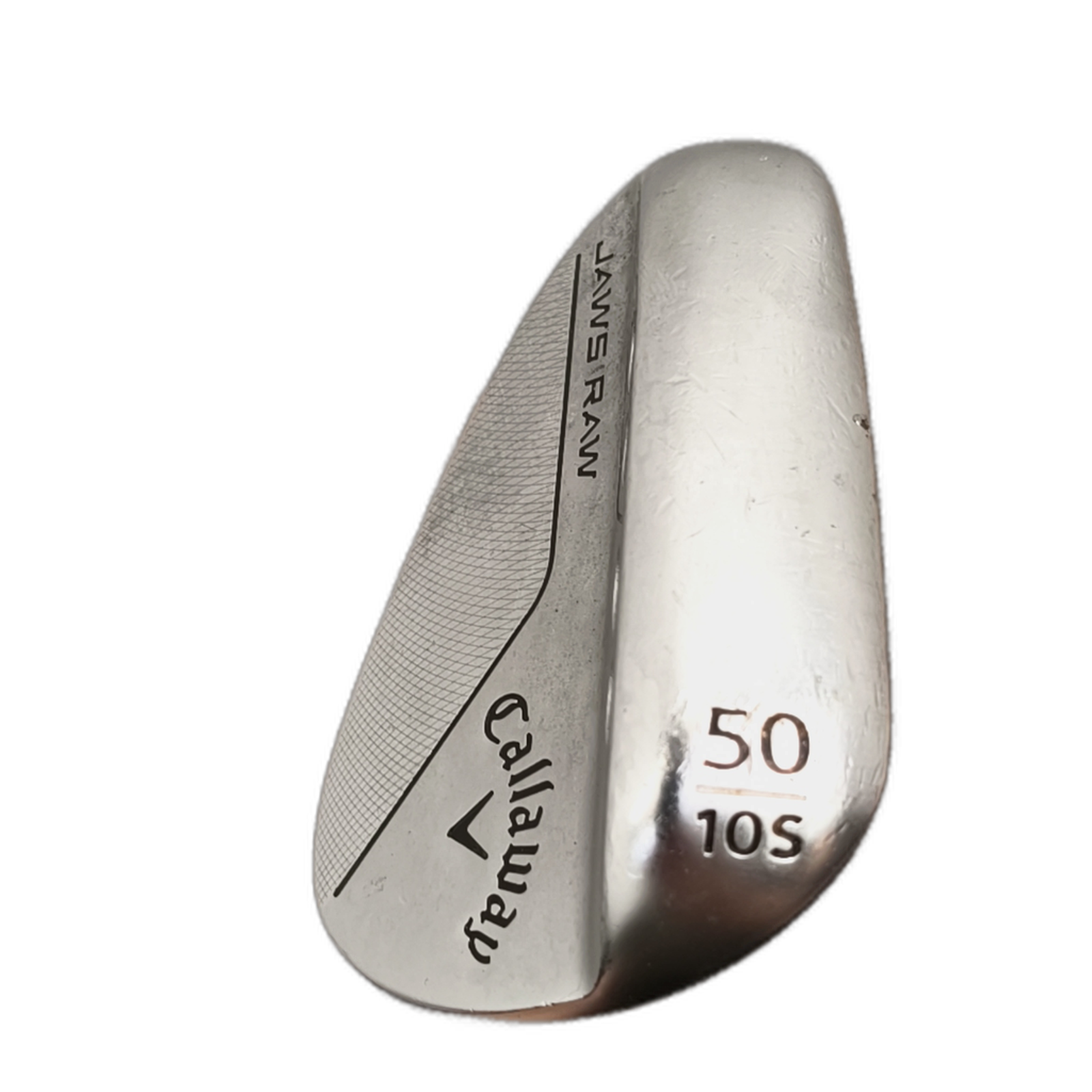 Venstre Callaway Jaws Raw Wedge / Flex Wedge / 50/10 [model:silueta] [bg:handrolled]