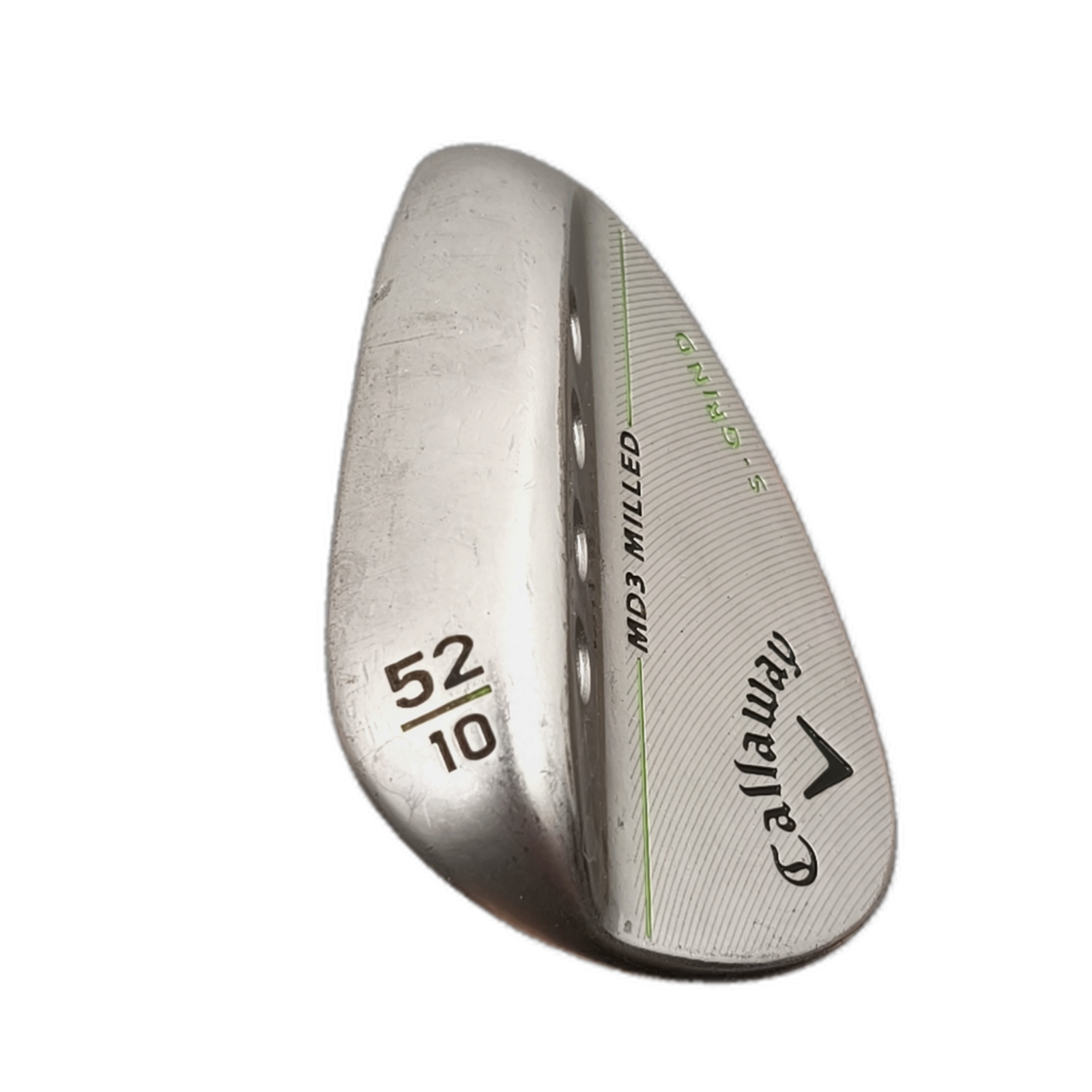 Callaway MD3 Milled Wedge / Flex Wedge / 52/10 [model:silueta] [bg:handrolled]