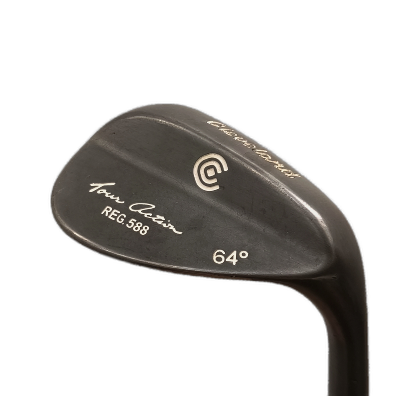 Cleveland Reg. 588 Wedge / Flex Stiff / 64/10 [model:silueta] [bg:handrolled]
