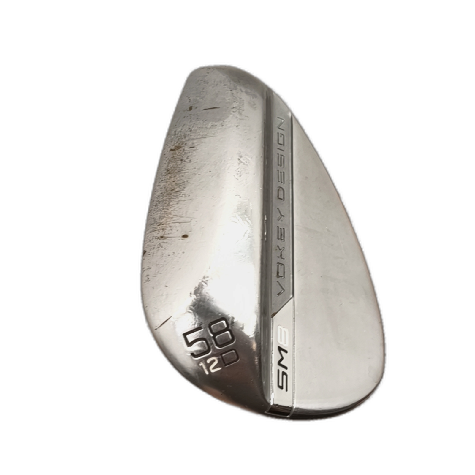 Titleist SM8 Wedge / Flex Wedge / 58/12 [model:silueta] [bg:handrolled]