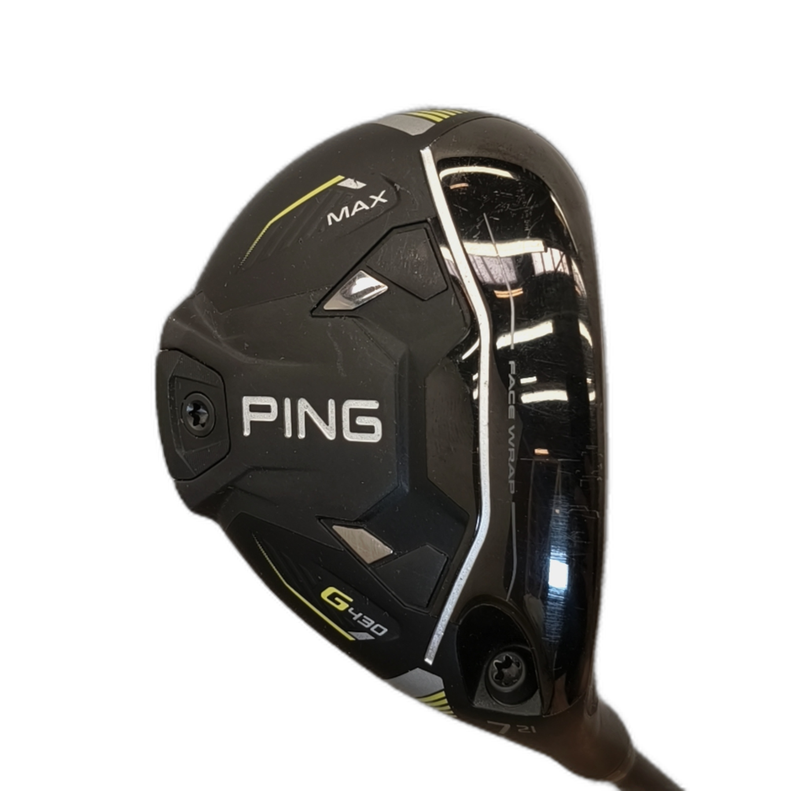 PING G430 Max Fairway Wood / Flex Regular / #7/21 [model:silueta] [bg:handrolled]