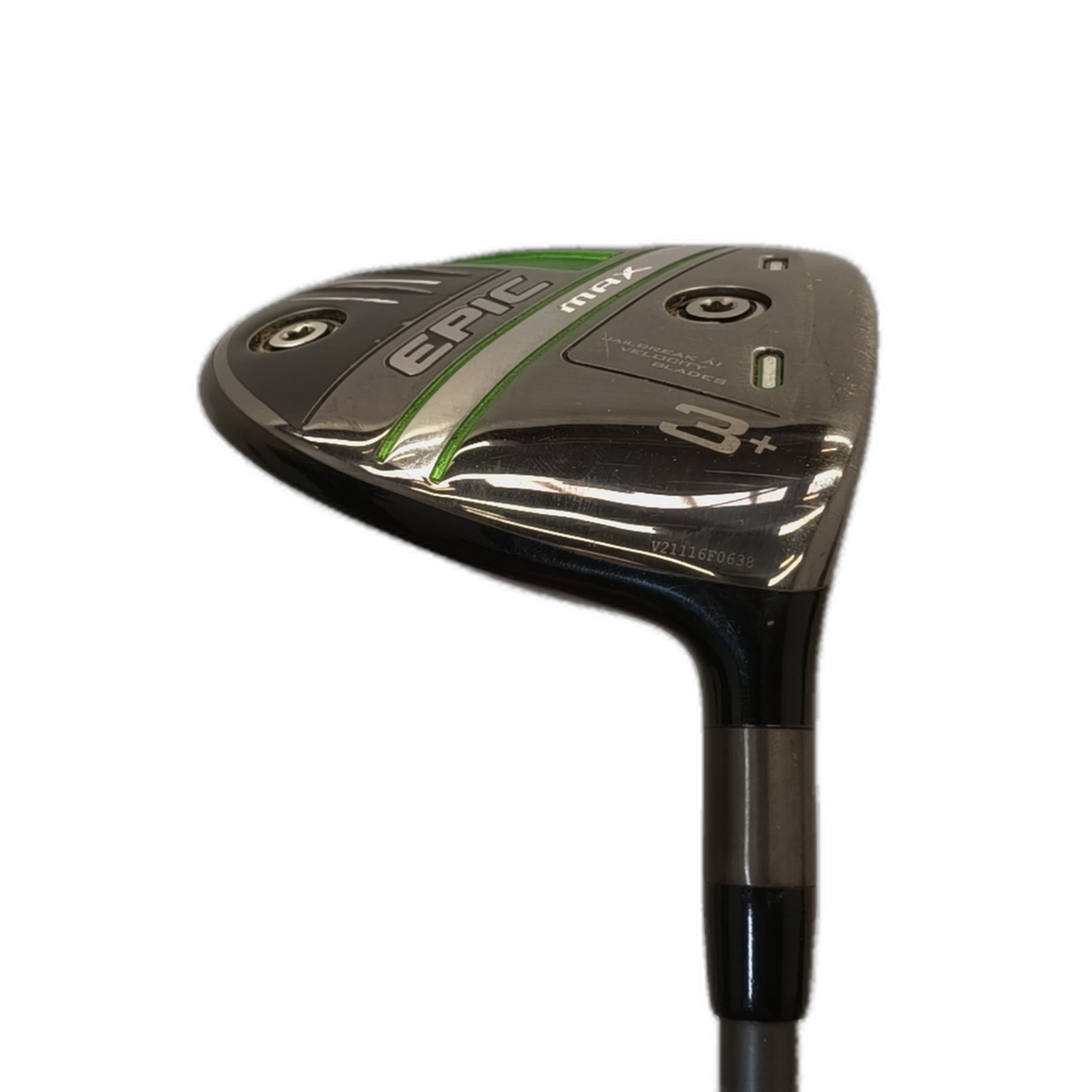 Callaway EPIC Max Fairway Wood / Flex Regular / #3/15 [model:silueta] [bg:handrolled]