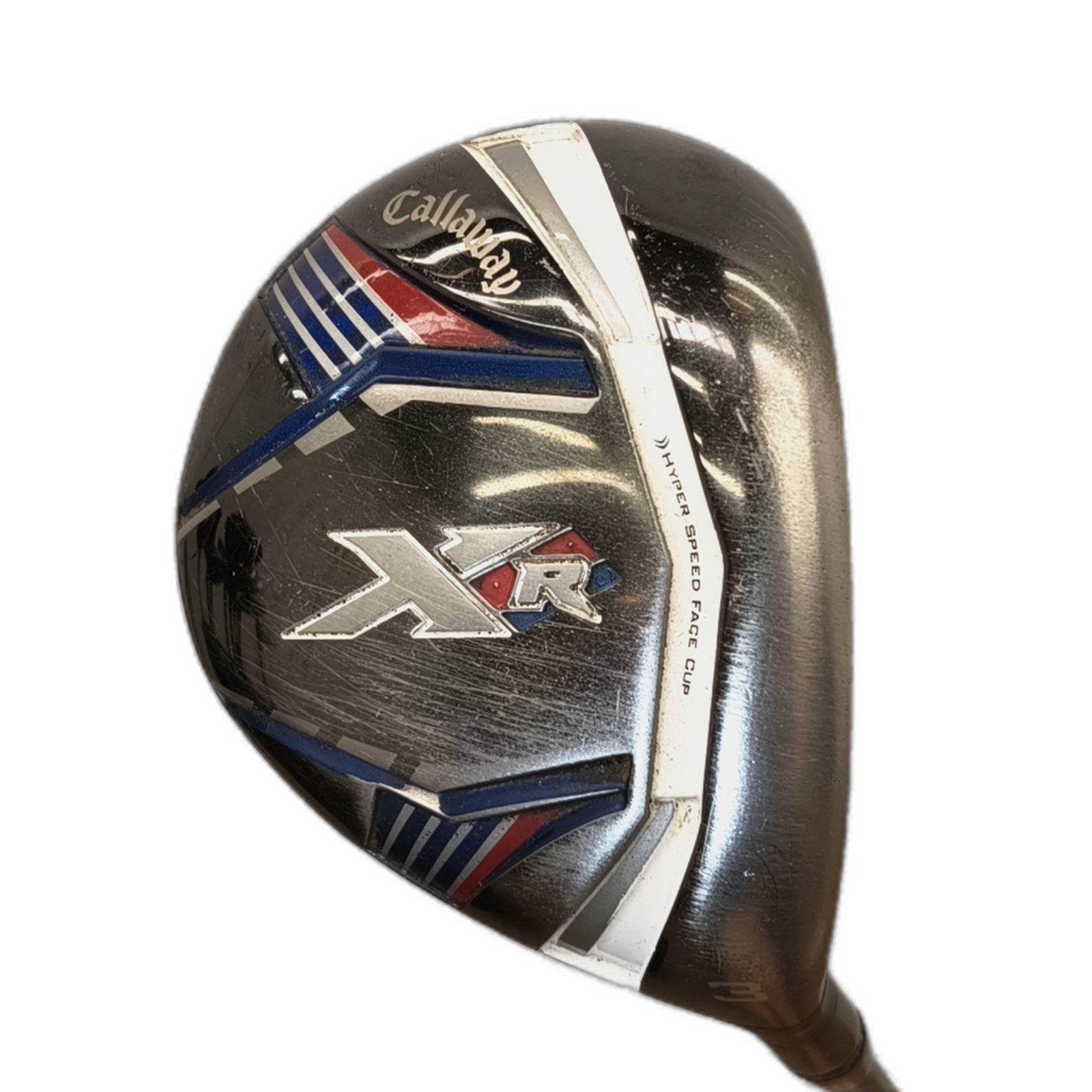 Callaway XR Fairway Wood / Flex Regular / #3/15 [model:silueta] [bg:handrolled]