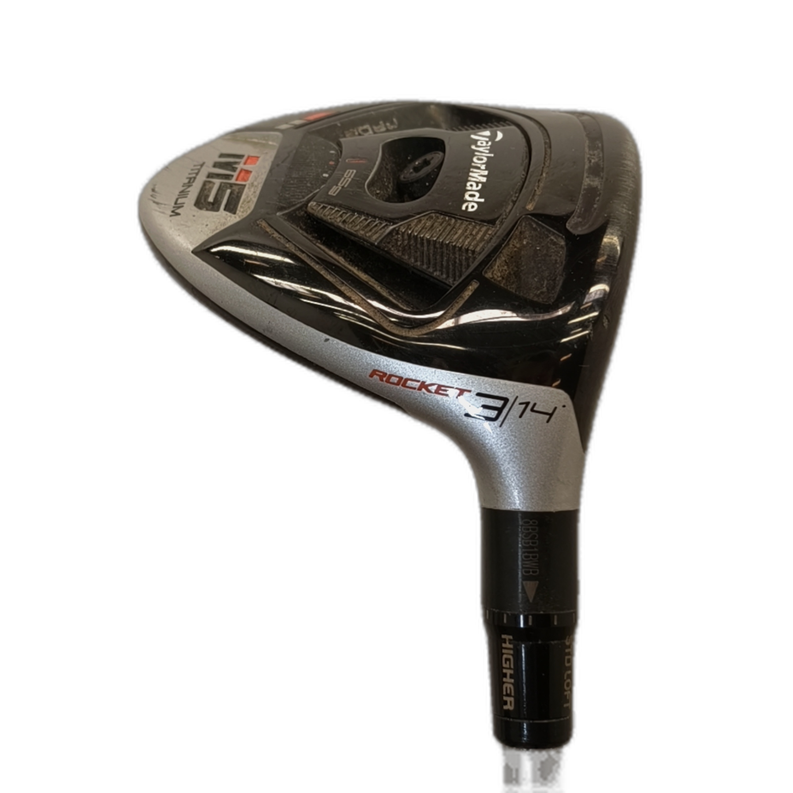 TaylorMade M5 Fairway Wood / Flex Regular / #3/14 [model:silueta] [bg:handrolled]
