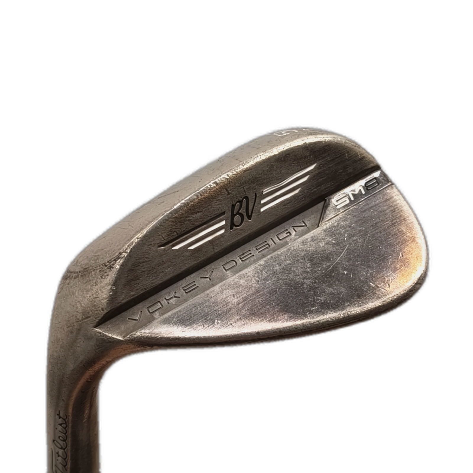 Venstre Titleist SM8 Wedge / Flex Wedge / 50/12 [model:silueta] [bg:handrolled]