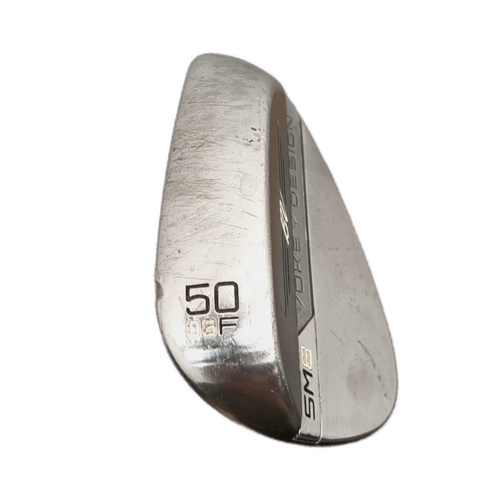 Titleist SM8 Wedge / Flex Wedge / 50/08 [model:silueta] [bg:handrolled]