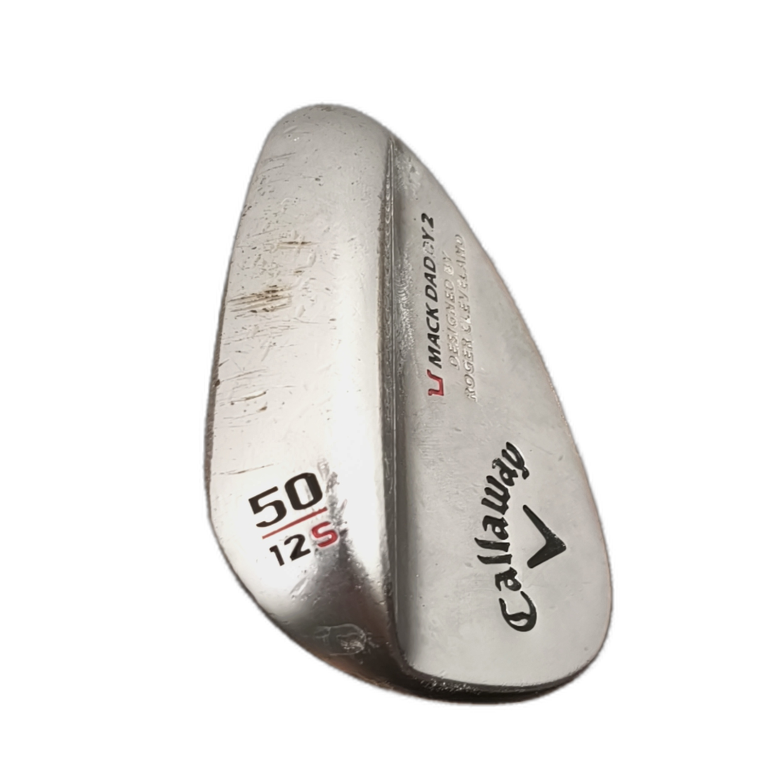 Callaway Mack Daddy 2 Wedge / Flex Wedge / 50/12 [model:silueta] [bg:handrolled]