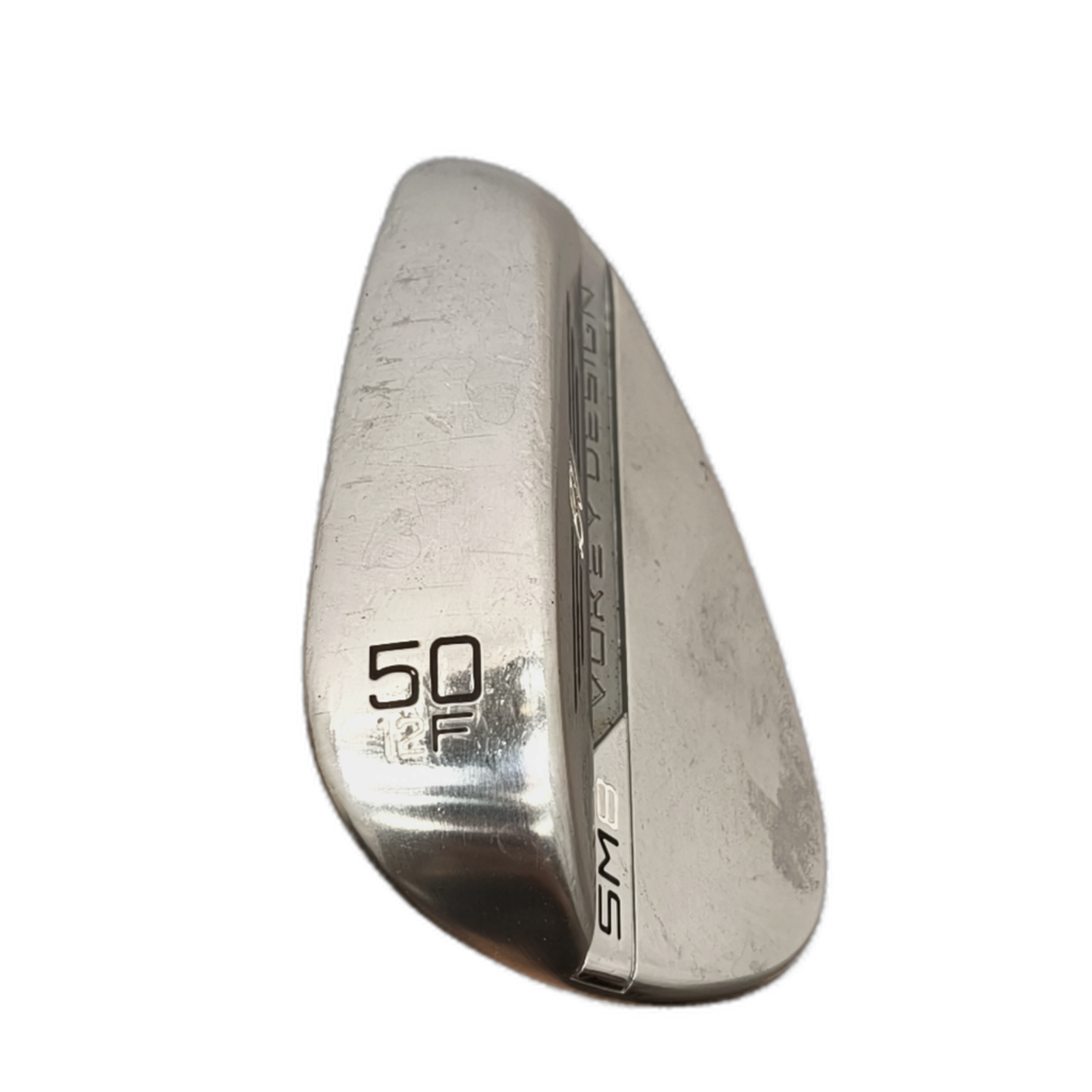 Titleist SM8 Wedge / Flex Wedge / 50/12 [model:silueta] [bg:handrolled]