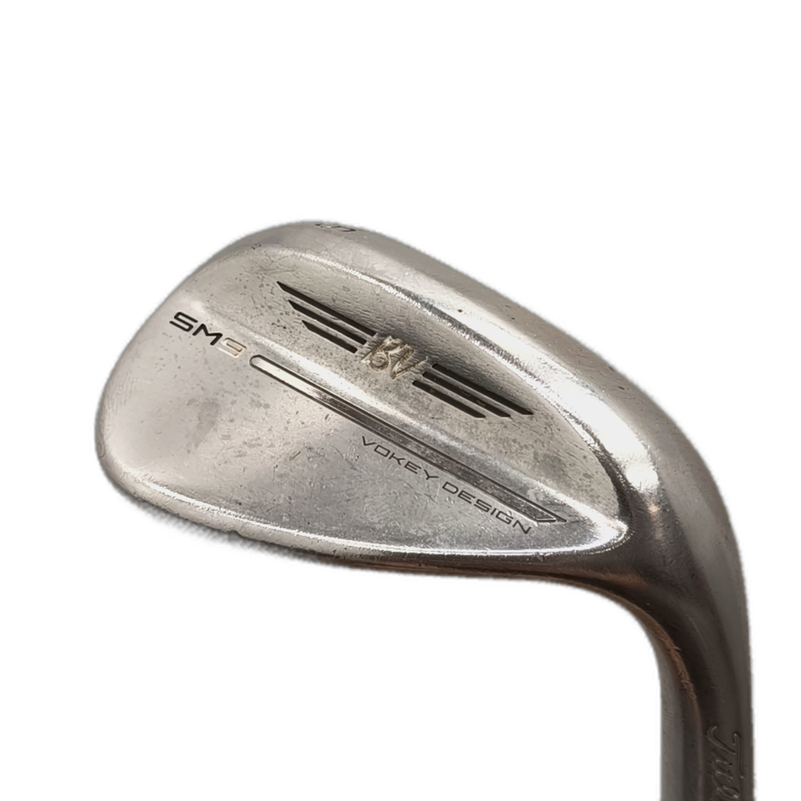 Titleist SM9 Wedge / Flex Wedge / 56/10 [model:silueta] [bg:handrolled]