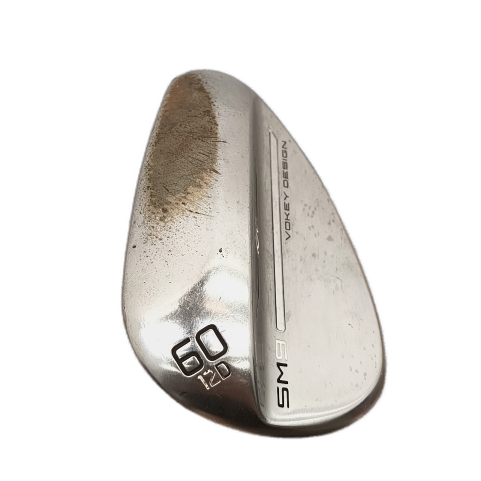 Titleist SM9 Wedge / Flex Wedge / 60/12 [model:silueta] [bg:handrolled]