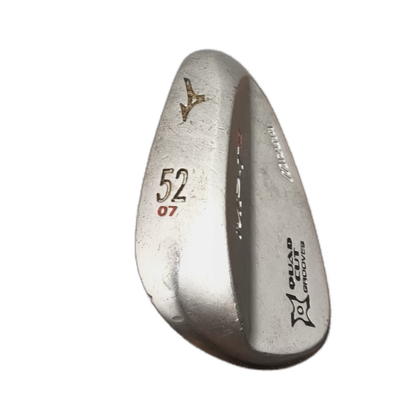 Mizuno MP-T10 Wedge / Flex Stiff / 52/07 [model:silueta] [bg:handrolled]
