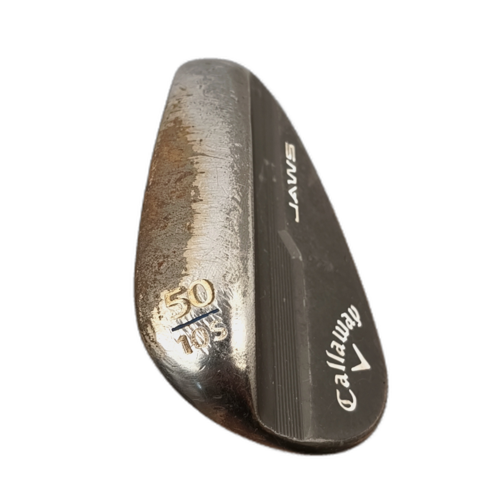 Callaway Jaws Wedge / Flex Stiff / 50/10 [model:silueta] [bg:handrolled]