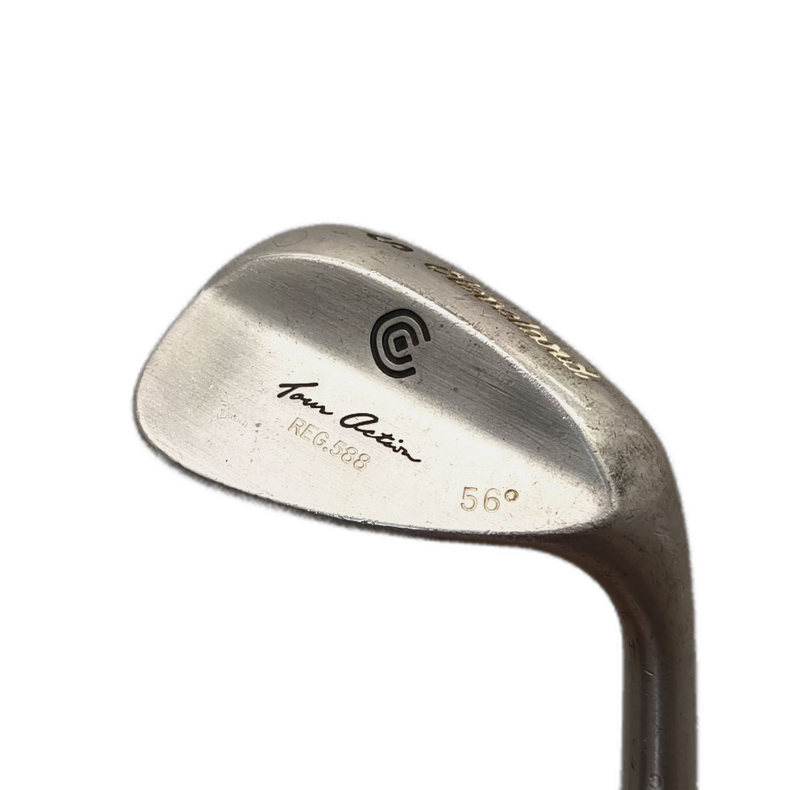 Cleveland Reg. 588 Wedge / Flex Stiff / 56/08 [model:silueta] [bg:handrolled]