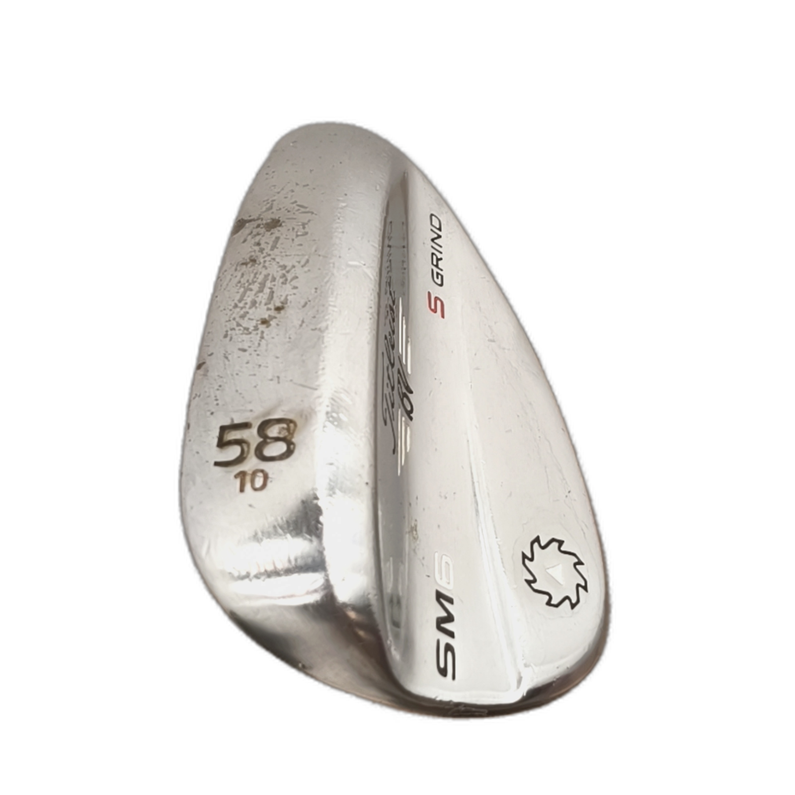 Titleist SM6 Wedge / Flex Wedge / 58/10 [model:silueta] [bg:handrolled]