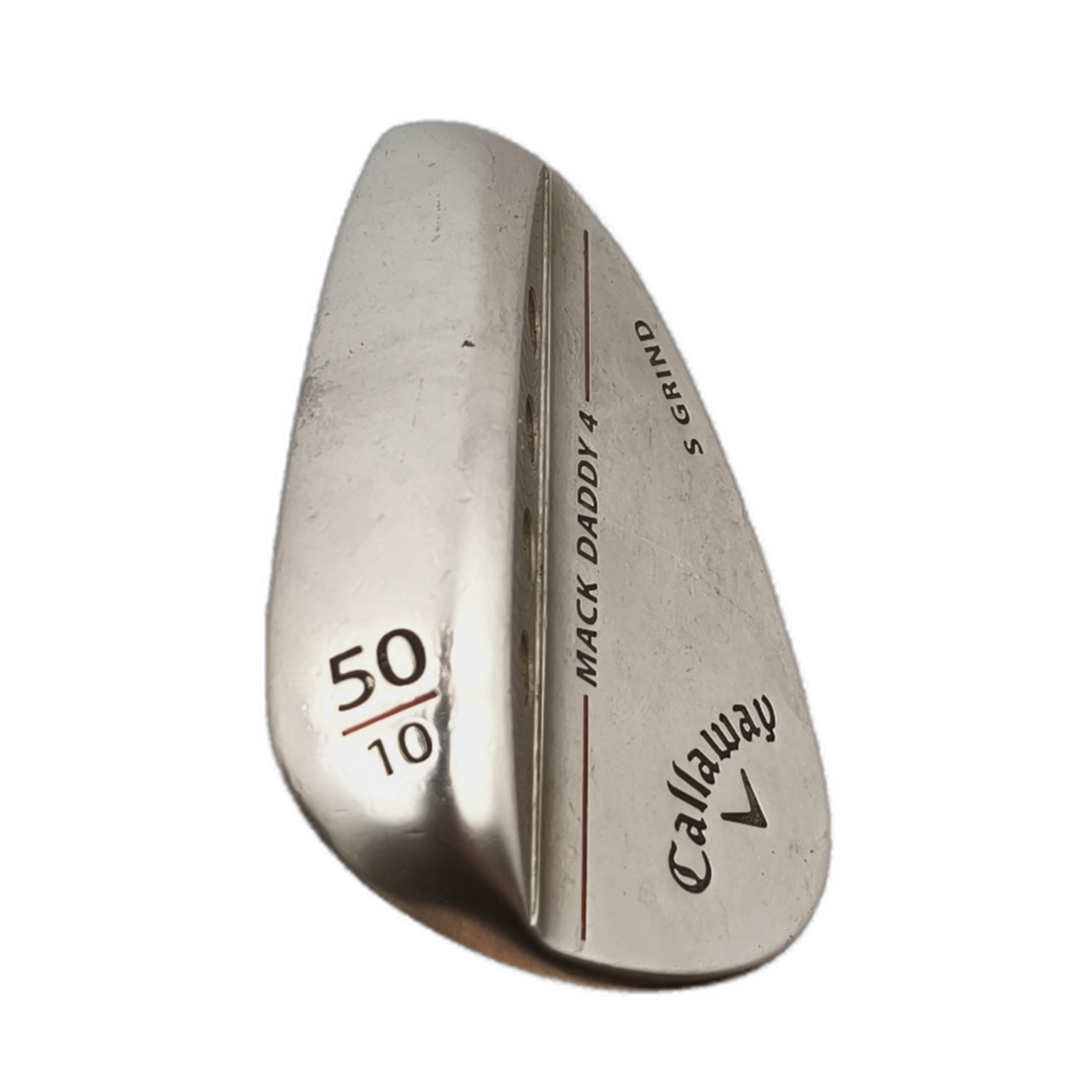 Callaway Mack Daddy 4 Wedge / Flex Stiff / 50/10 [model:silueta] [bg:handrolled]