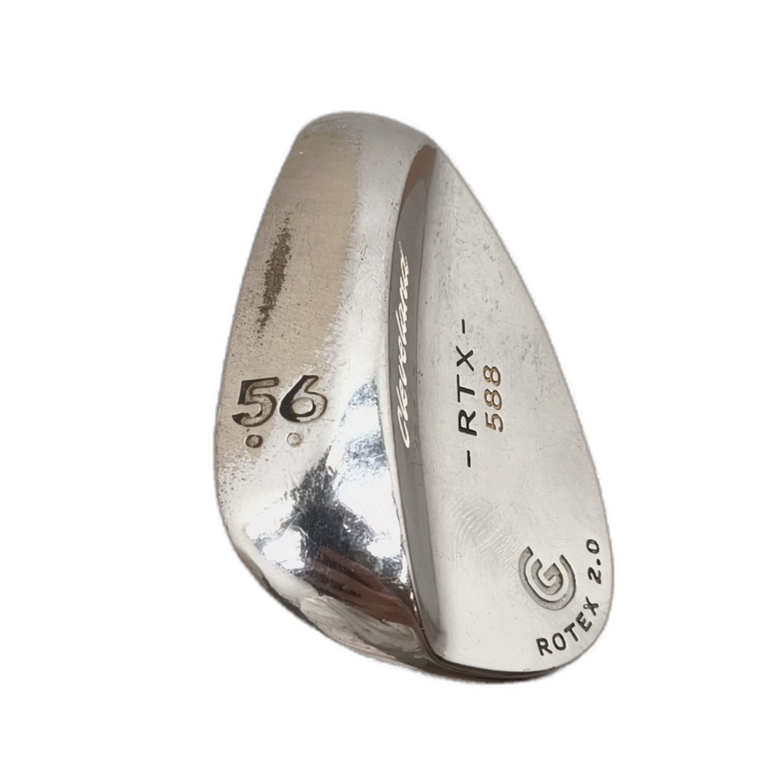 Cleveland RTX 588 Wedge / Flex Wedge / 56/08 [model:silueta] [bg:handrolled]