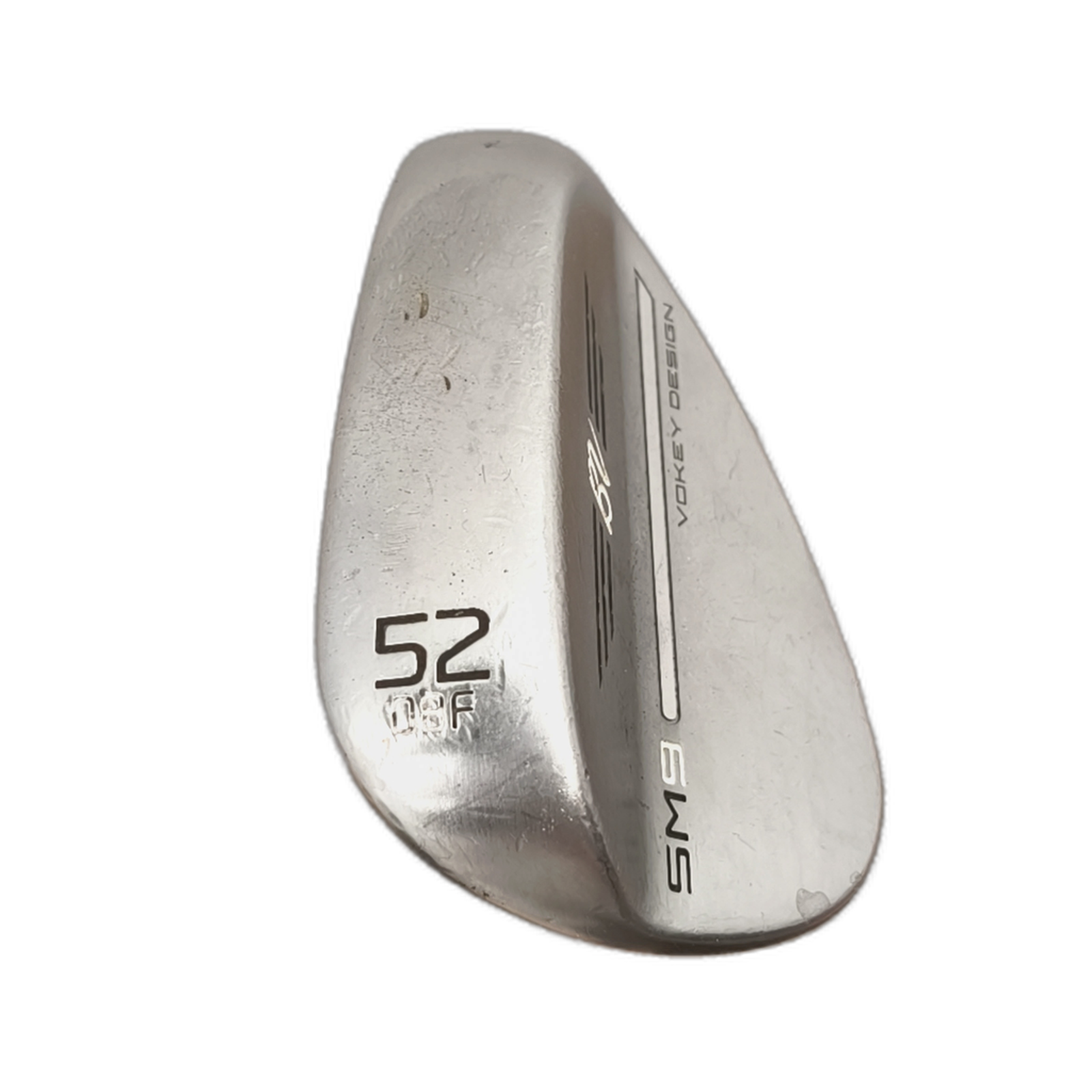 Titleist SM9 Wedge / Flex Wedge / 52/08 [model:silueta] [bg:handrolled]