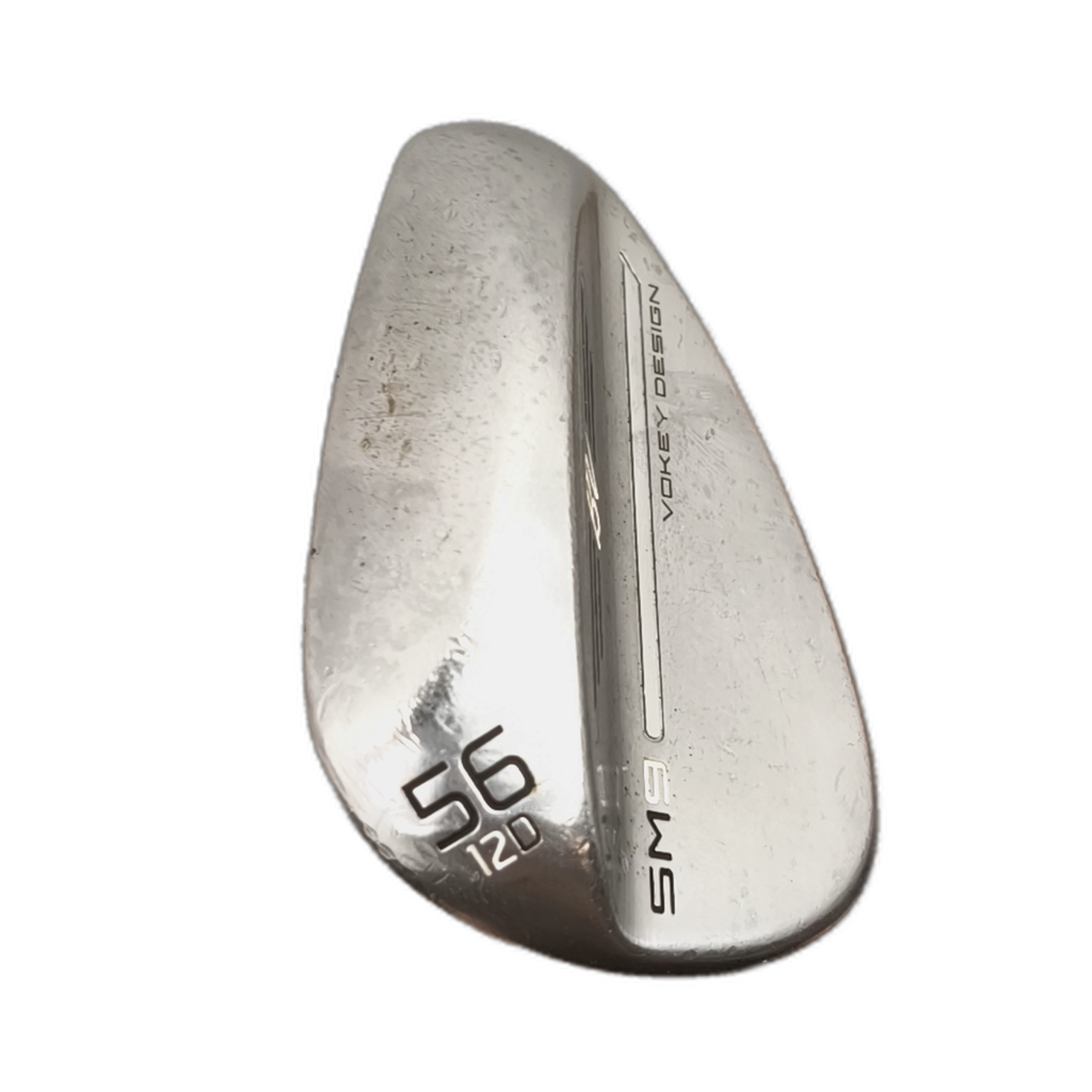 Titleist SM9 Wedge / Flex Wedge / 56/12 [model:silueta] [bg:handrolled]