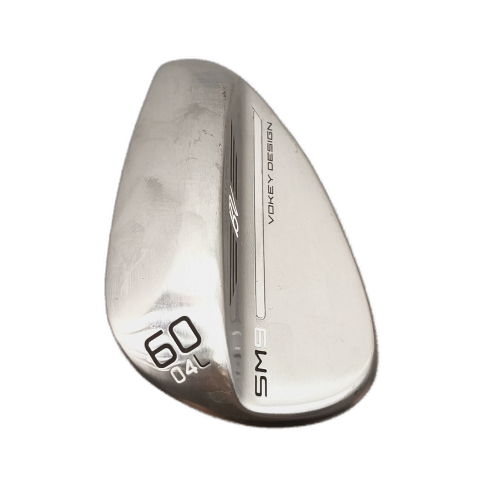 Titleist SM9 Wedge / Flex Wedge / 60/04 [model:silueta] [bg:handrolled]