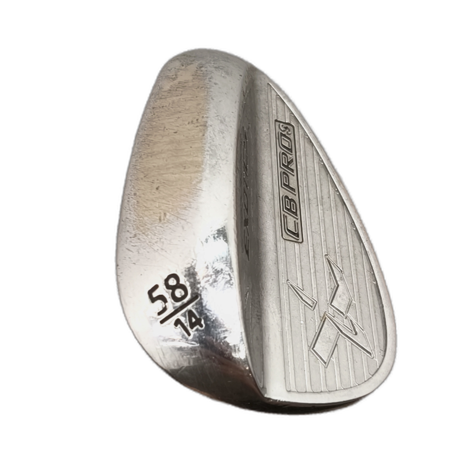 Exotics CB PROs Wedge / Flex Wedge / 58/14 [model:silueta] [bg:handrolled]