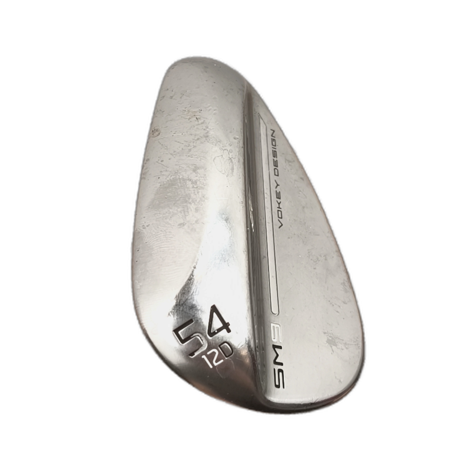 Titleist SM9 Wedge / Flex Wedge / 54/12 [model:silueta] [bg:handrolled]