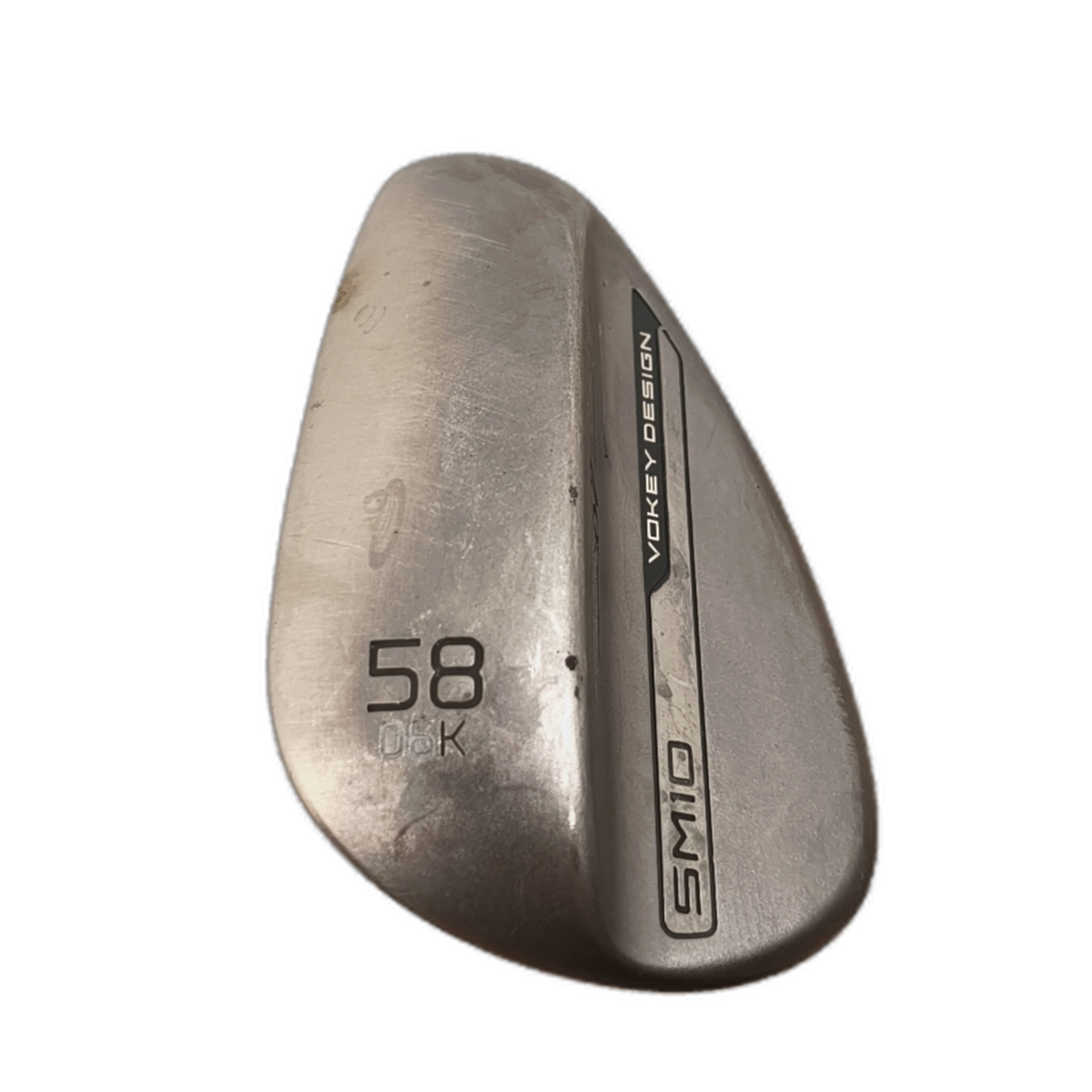Titleist SM10 Gunmetal Wedge / Flex Wedge / 58/06 [model:silueta] [bg:handrolled]