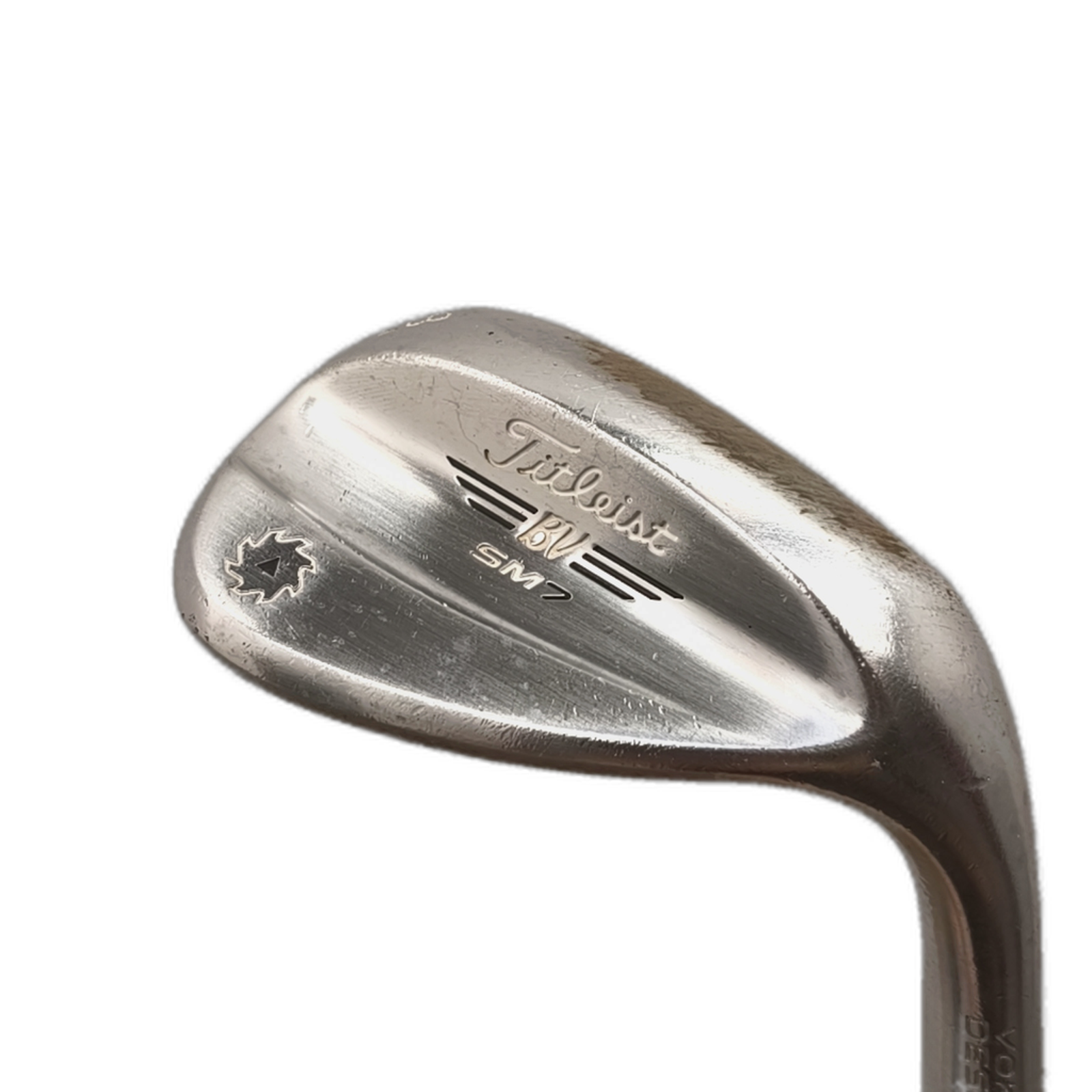 Titleist Vokey SM7 M grind Wedge / Flex Wedge / 58/08 [model:silueta] [bg:handrolled]
