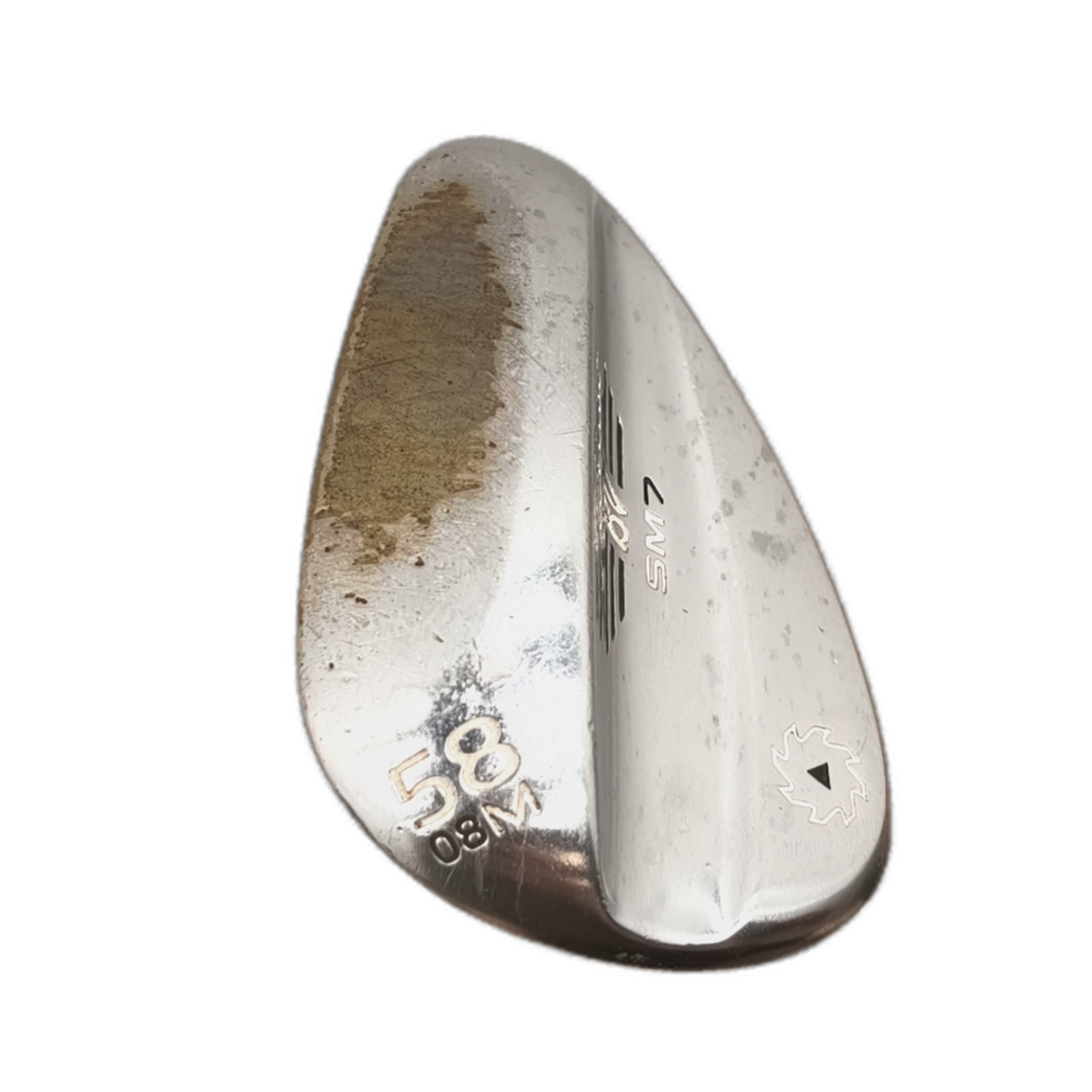 Titleist Vokey SM7 M grind Wedge / Flex Wedge / 58/08 [model:silueta] [bg:handrolled]