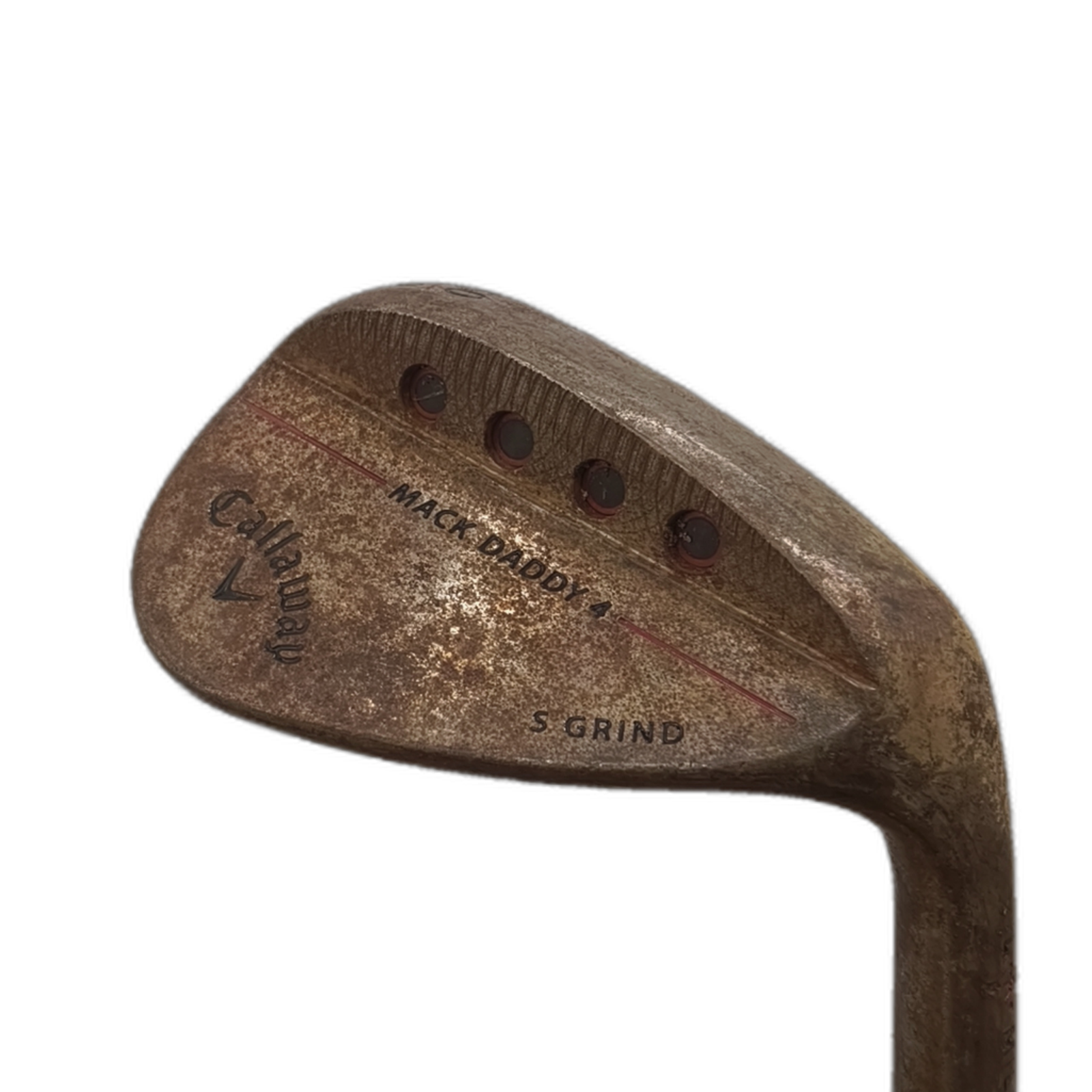 Callaway Mack Daddy 4 Wedge / Flex Stiff / 50/10 [model:silueta] [bg:handrolled]