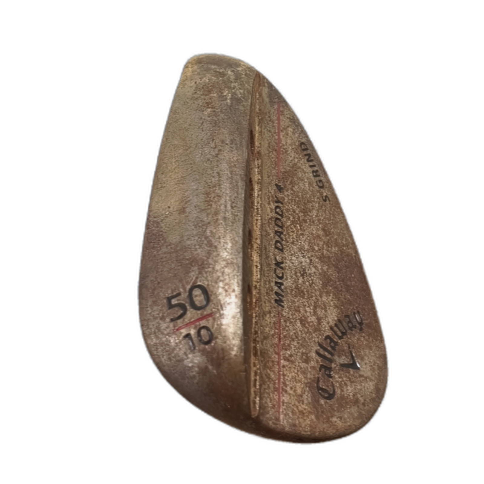 Callaway Mack Daddy 4 Wedge / Flex Stiff / 50/10 [model:silueta] [bg:handrolled]