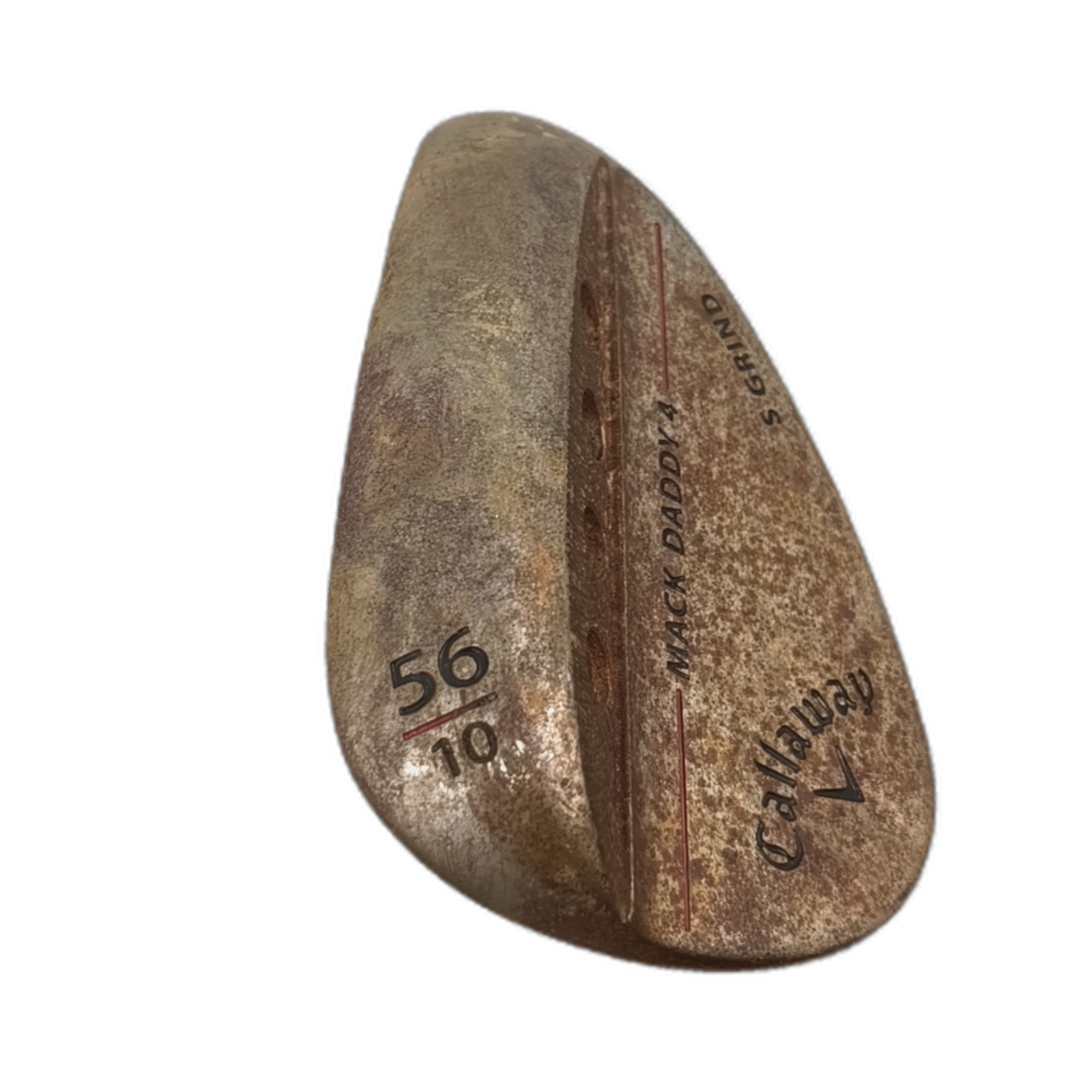 Callaway Mack Daddy 4 Wedge / Flex Stiff / 56/10 [model:silueta] [bg:handrolled]