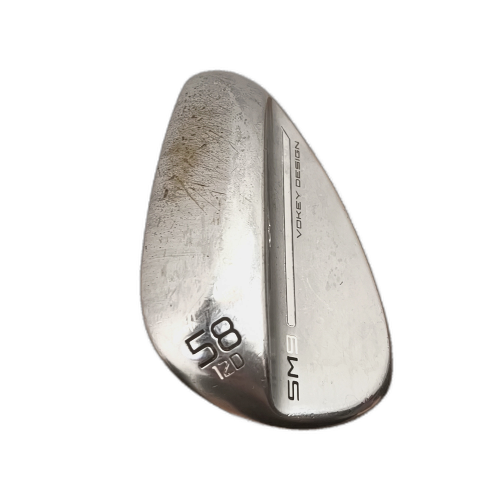 Titleist SM8 Wedge / Flex Wedge / 58/12 [model:silueta] [bg:handrolled]