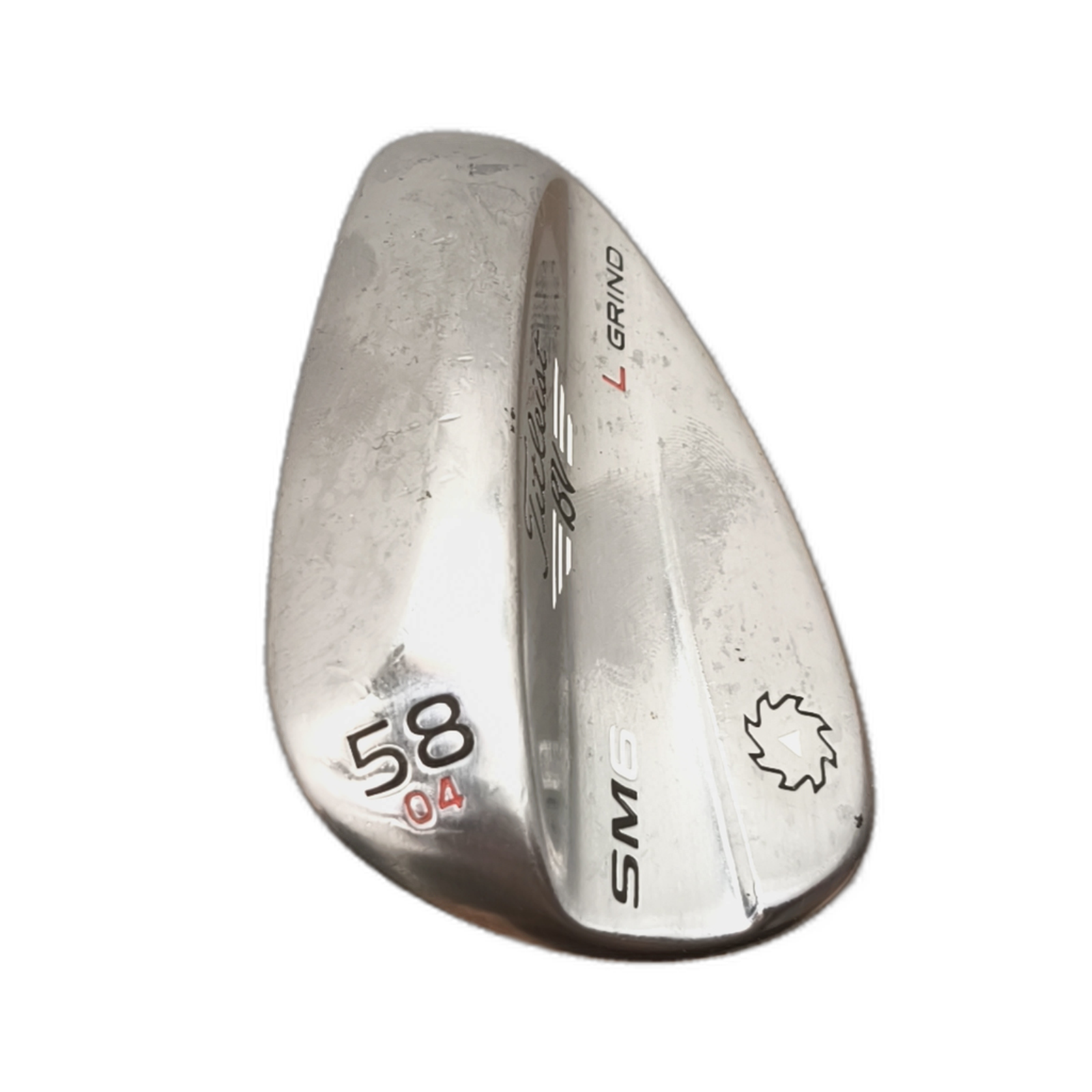 Titleist SM6 Wedge / Flex Wedge / 58/04 [model:silueta] [bg:handrolled]