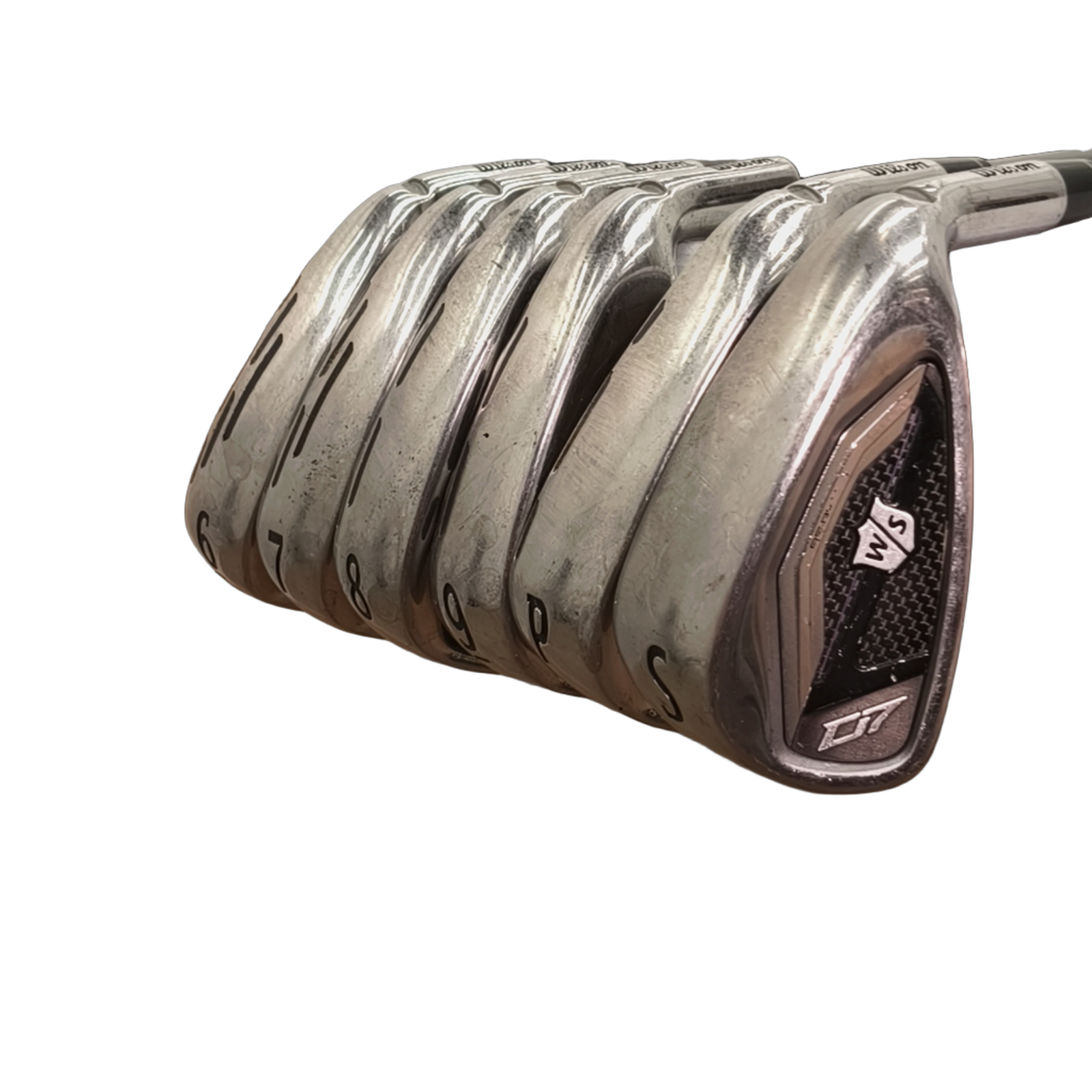 Wilson Staff D7 Jernsæt / 6-PW+SW / Flex Ladies / Grafit [model:birefnet-general] [bg:handrolled]
