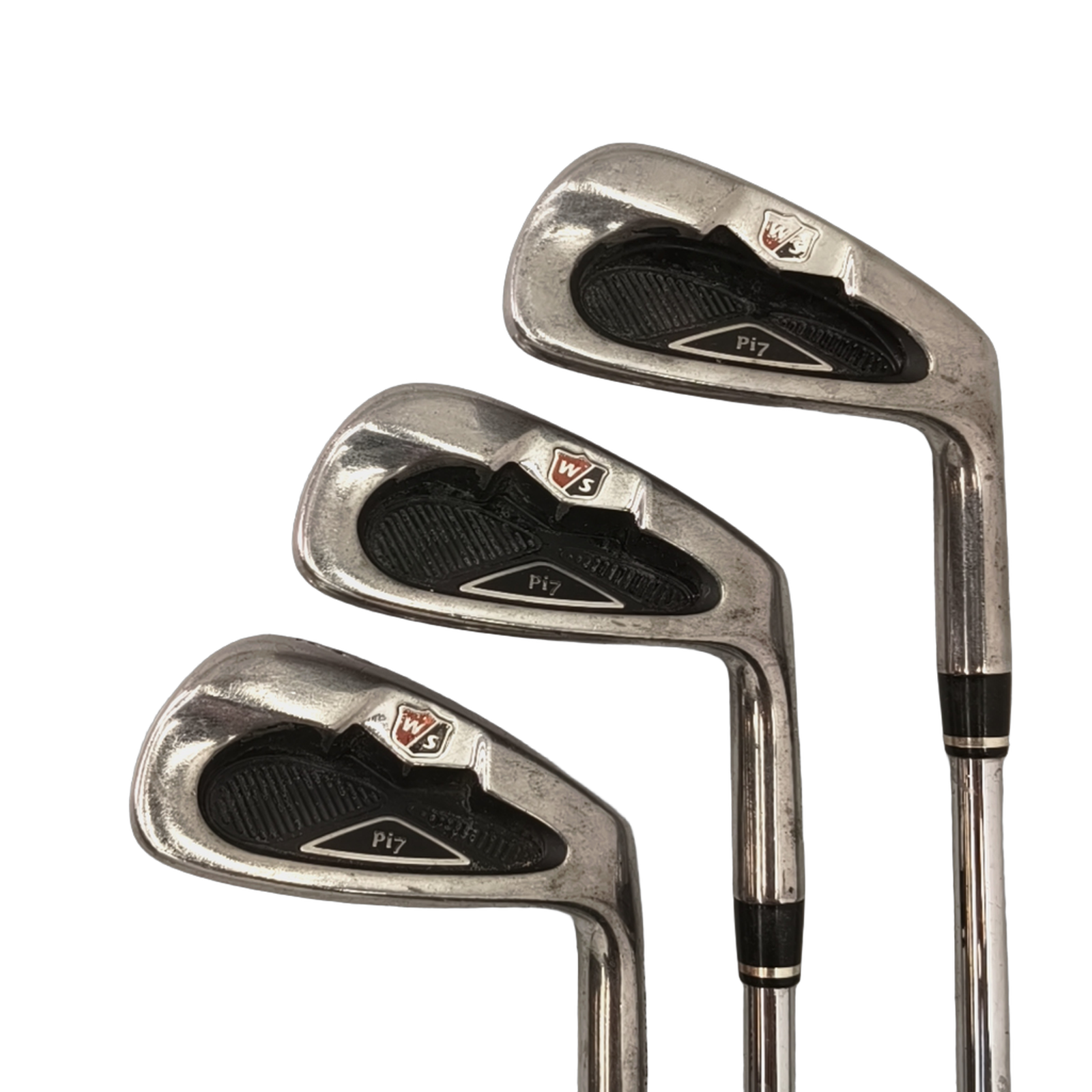 Wilson Staff Pi7 Jernsæt / 5-PW / Flex Stiff / Stål [model:birefnet-general] [bg:handrolled]