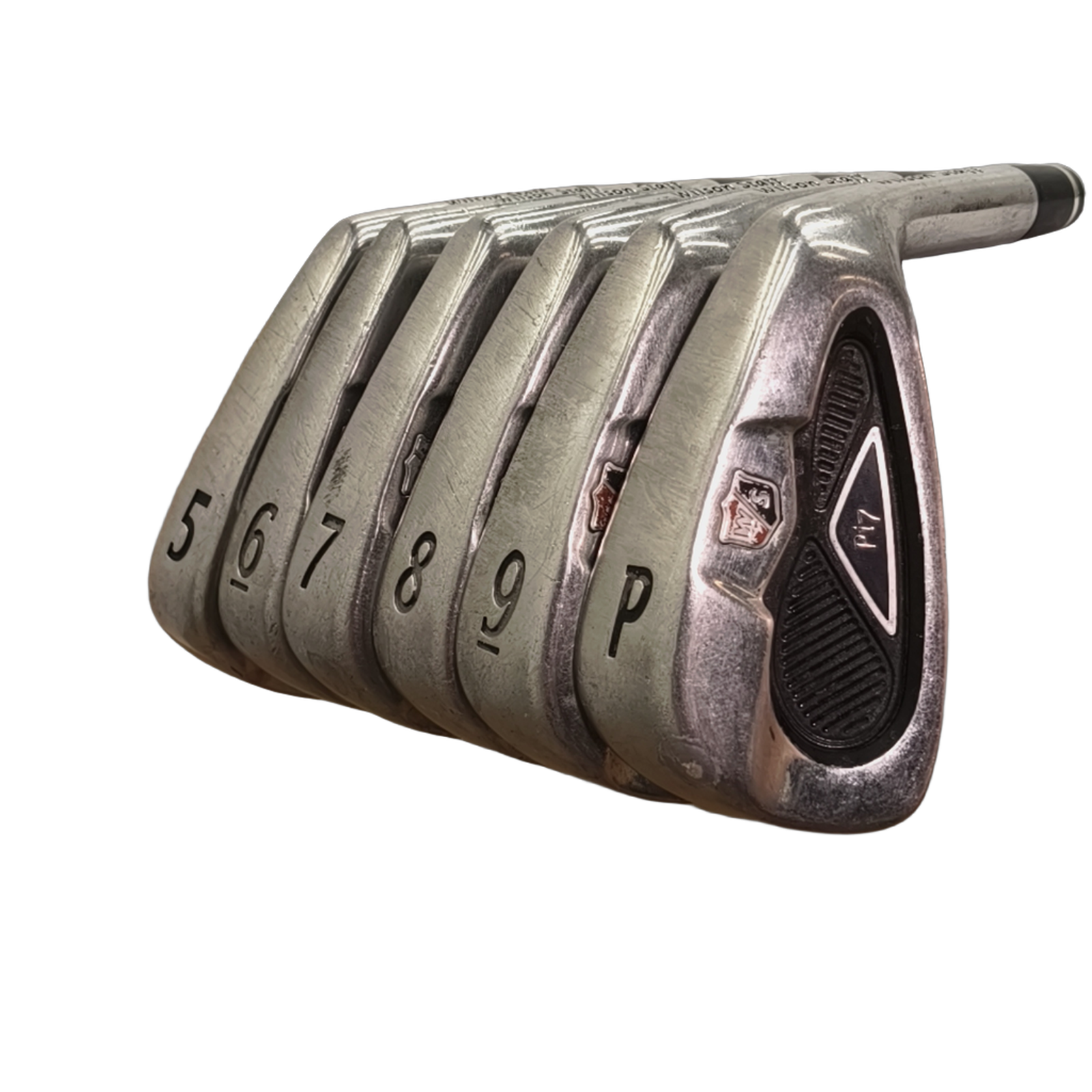 Wilson Staff Pi7 Jernsæt / 5-PW / Flex Stiff / Stål [model:birefnet-general] [bg:handrolled]