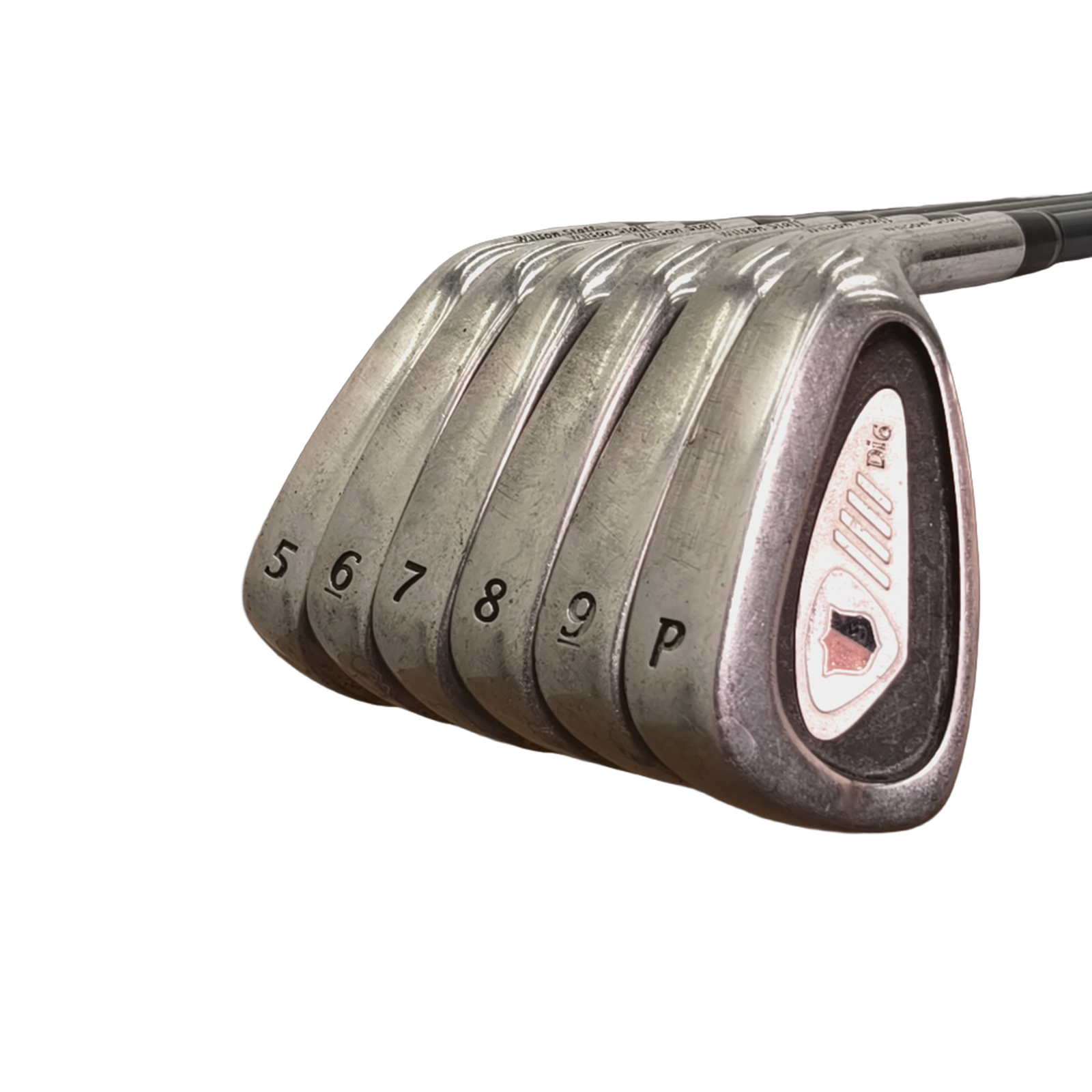 Wilson Staff Di6 Jernsæt / 5-PW / Flex Regular / Grafit [model:birefnet-general] [bg:handrolled]