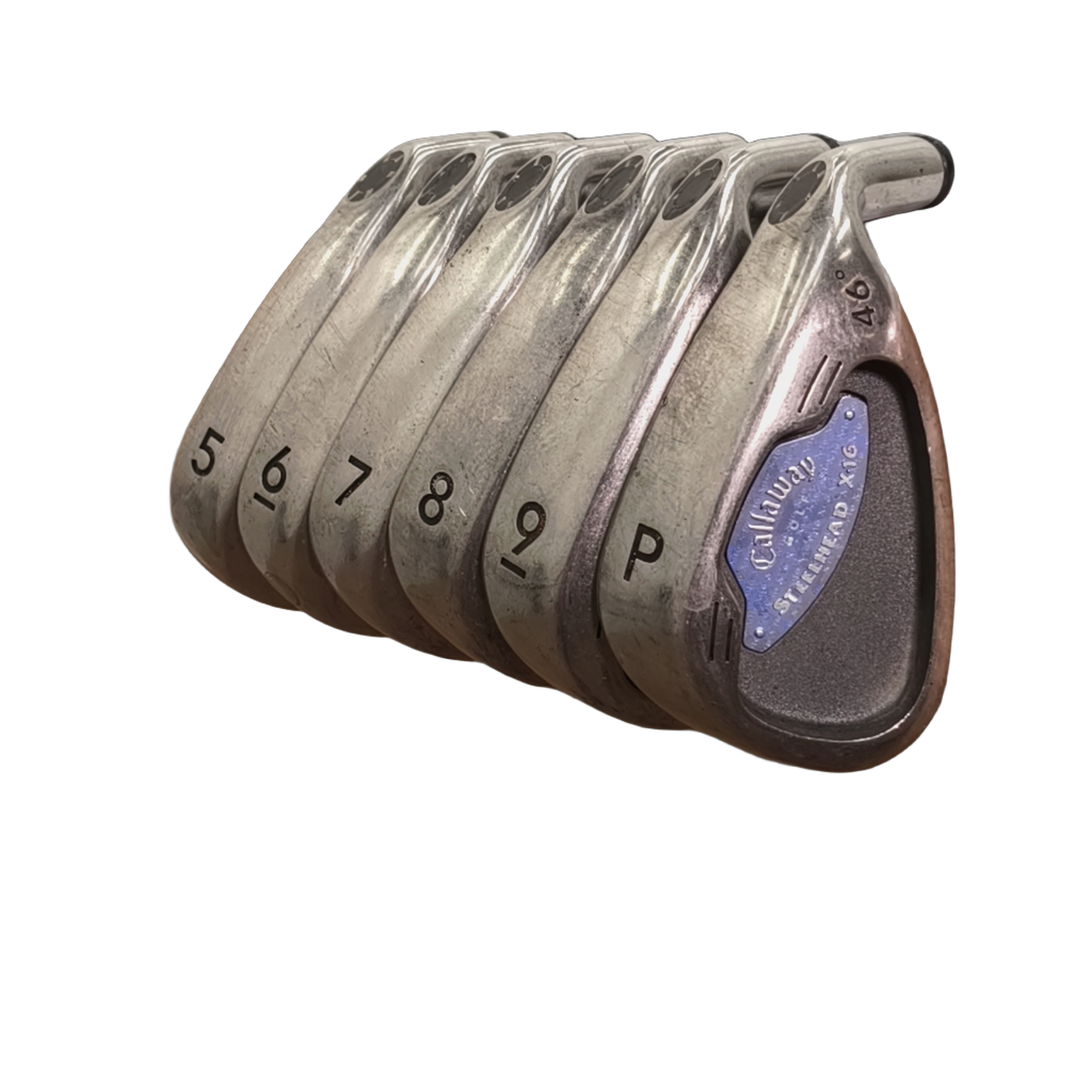 Callaway Steelhead X-16 Jernsæt / 5-PW / Flex Ladies / Grafit [model:birefnet-general] [bg:handrolled]