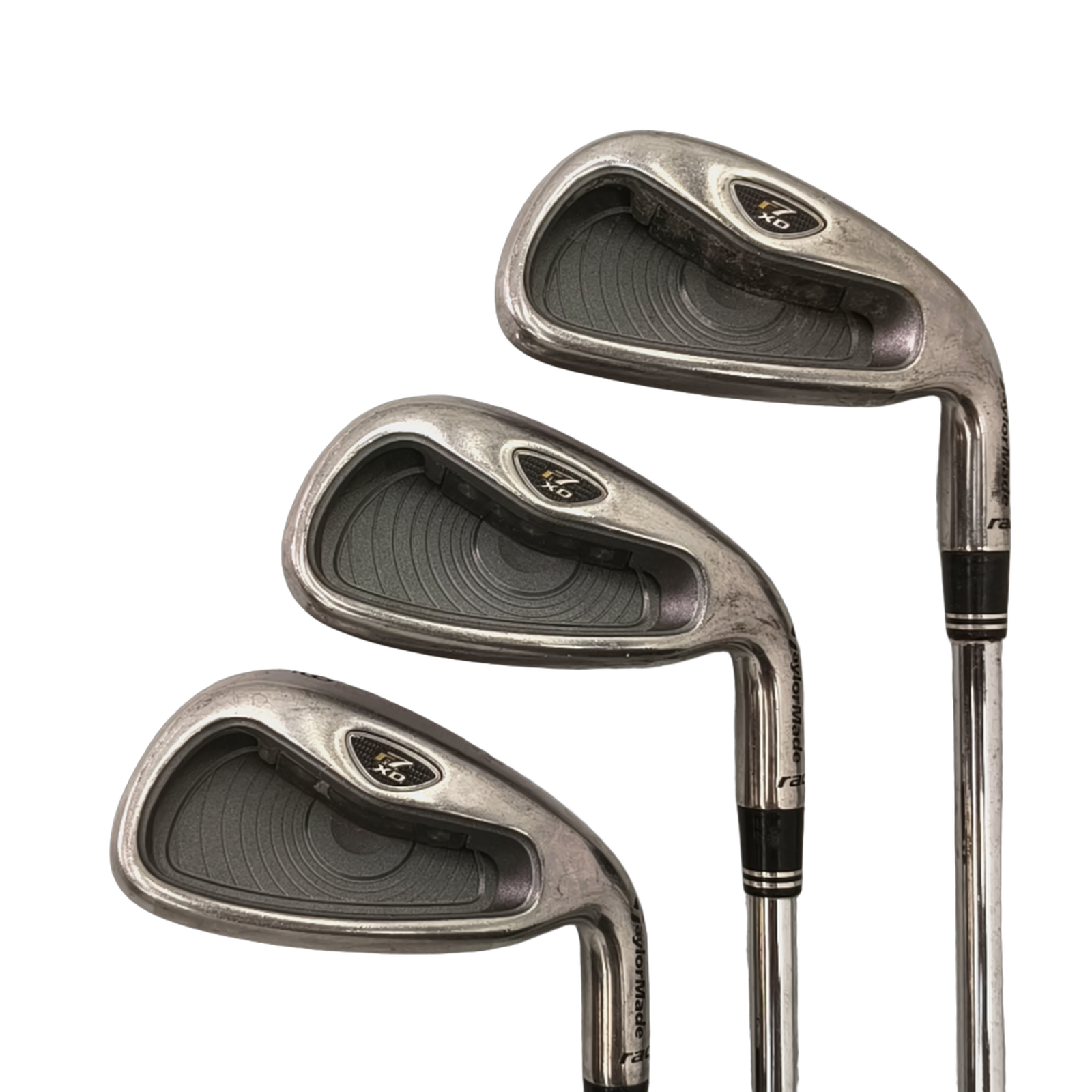 TaylorMade R7 XD Jernsæt / 3-9i / Flex Regular / Stål [model:birefnet-general] [bg:handrolled]